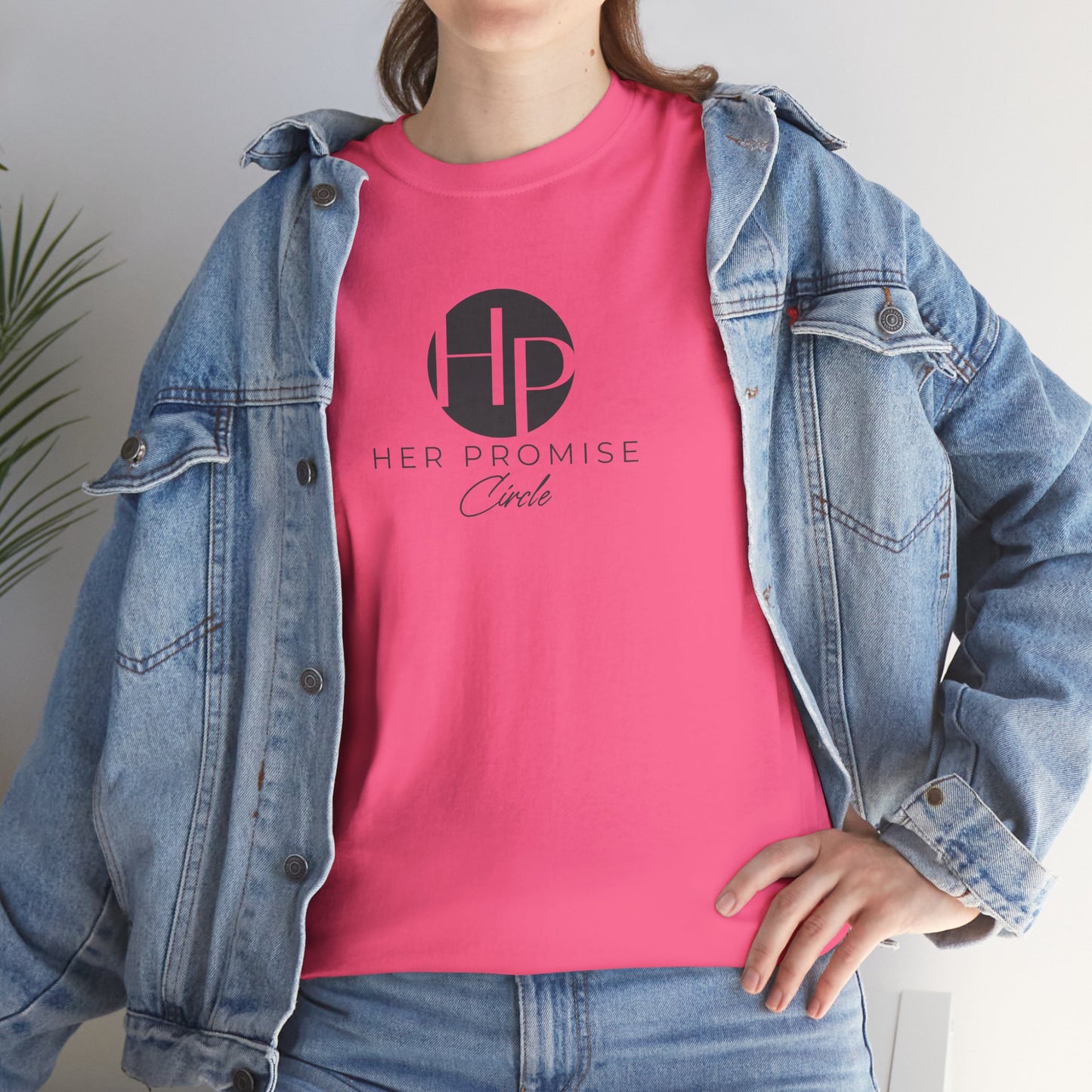 Her Promise Circle Women's Tee Shirt - Unisex Heavy Cotton
