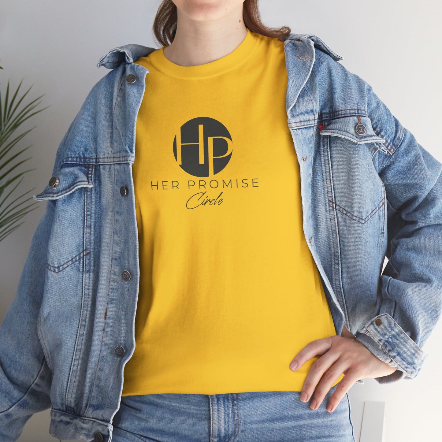 Her Promise Circle Women's Tee Shirt - Unisex Heavy Cotton
