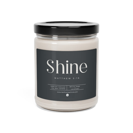 "Shine" Scented Soy Candle, 9oz