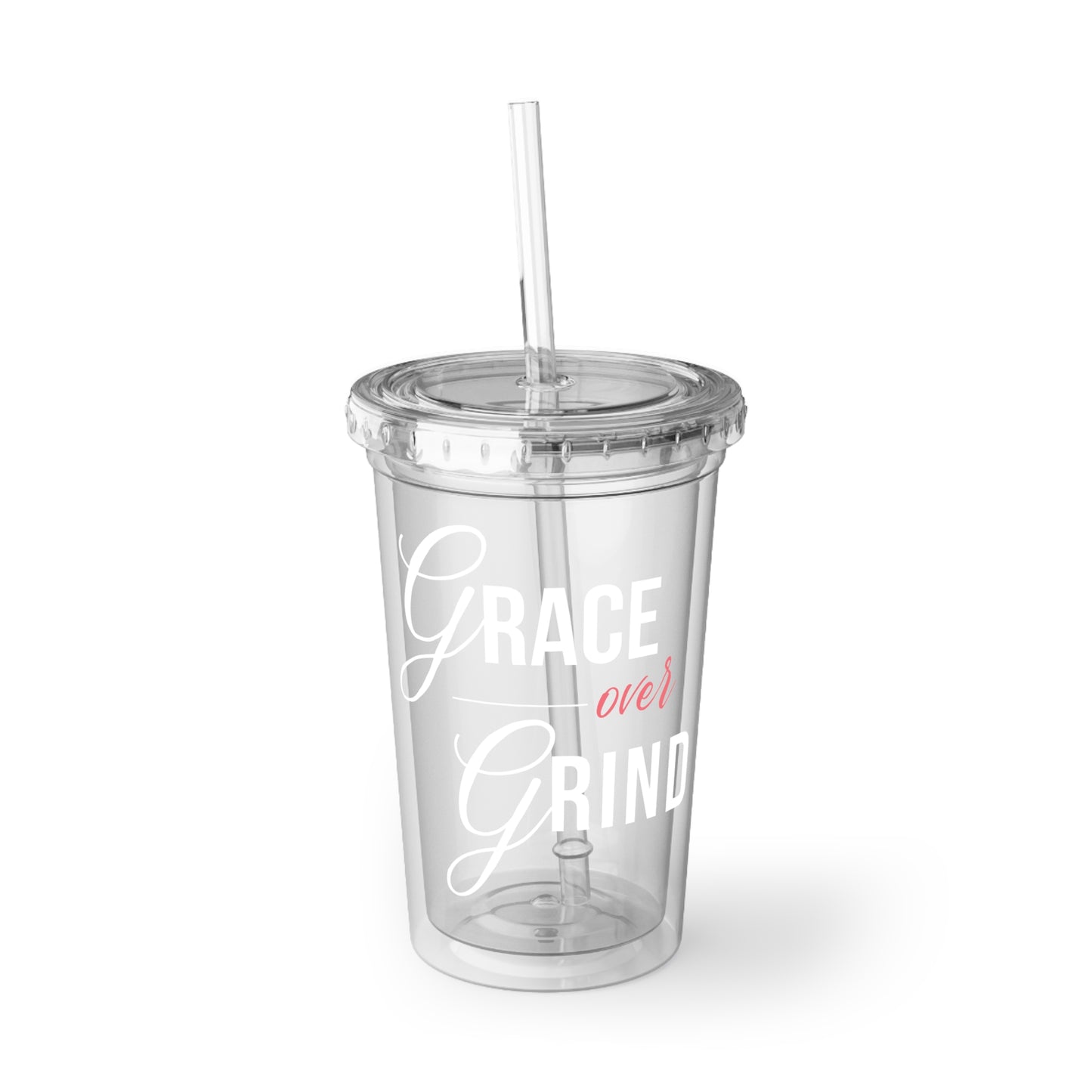 Grace over Grind Acrylic Cup