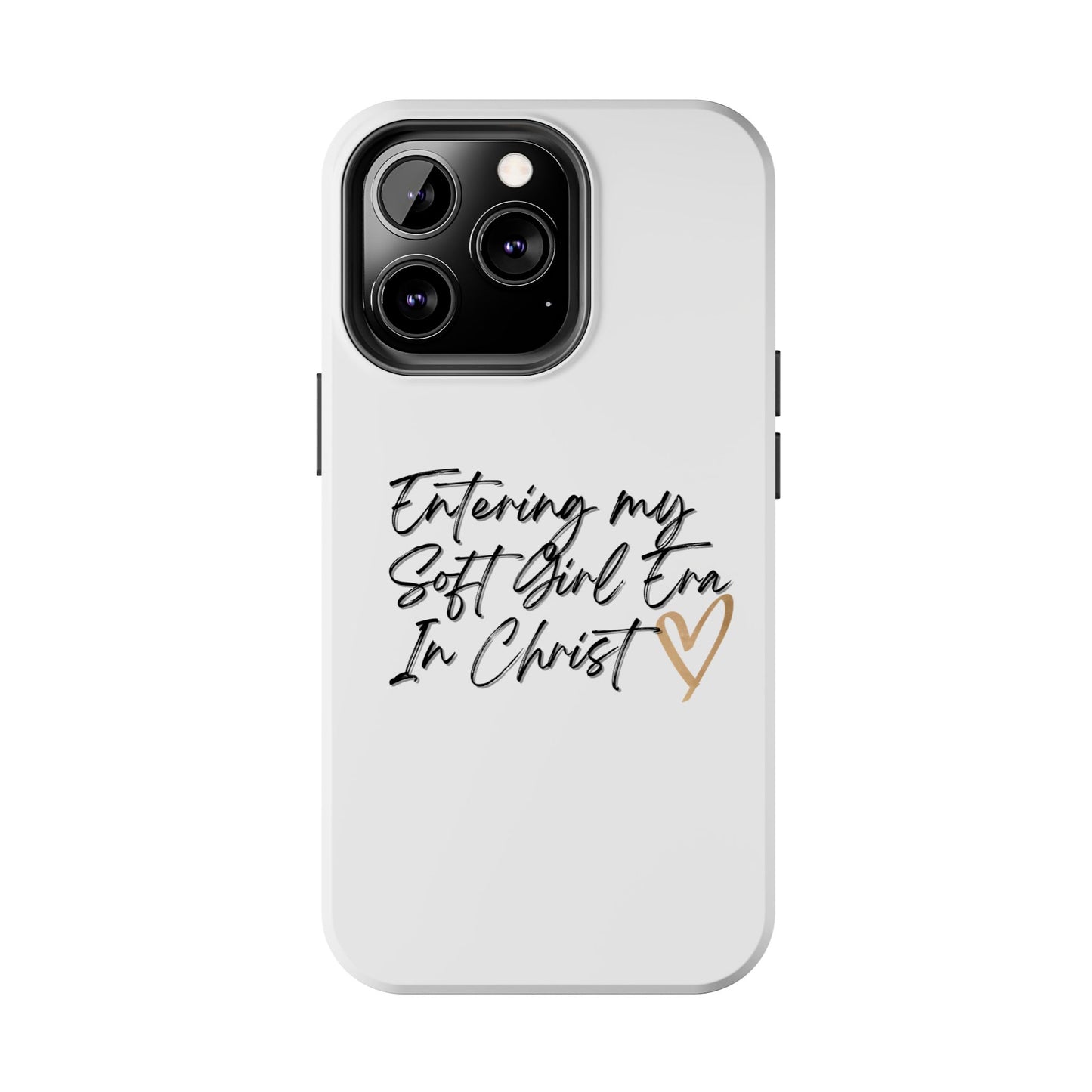 " Soft Girl Era In Christ" Phone Cases