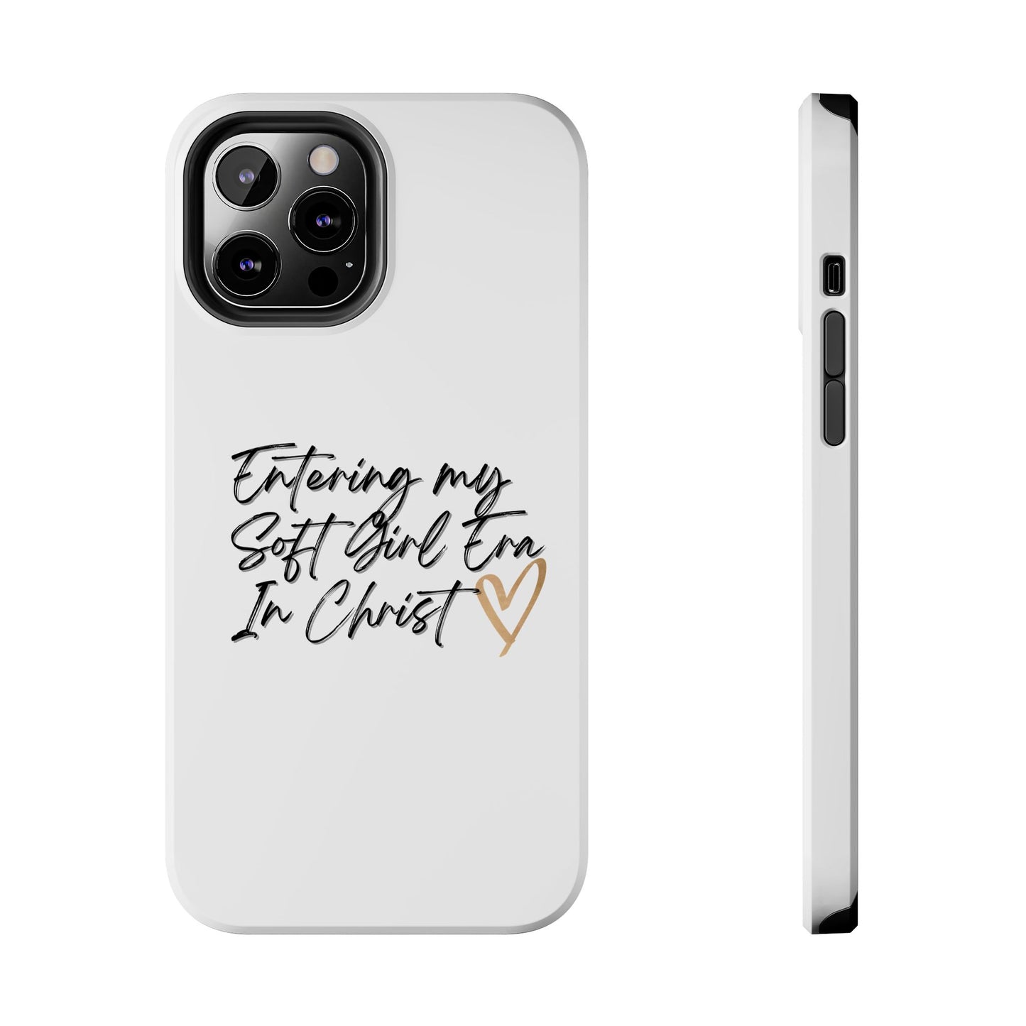" Soft Girl Era In Christ" Phone Cases