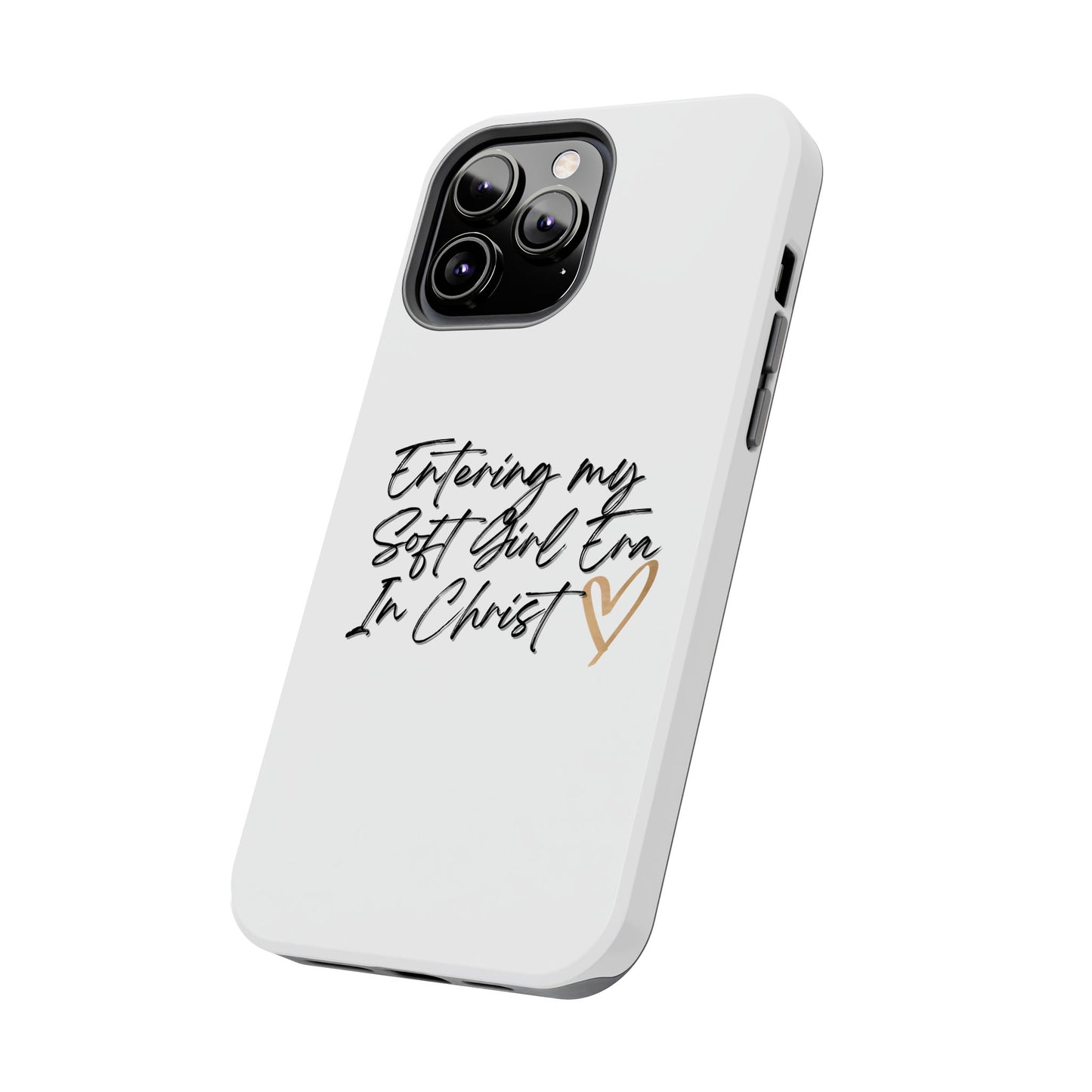 " Soft Girl Era In Christ" Phone Cases
