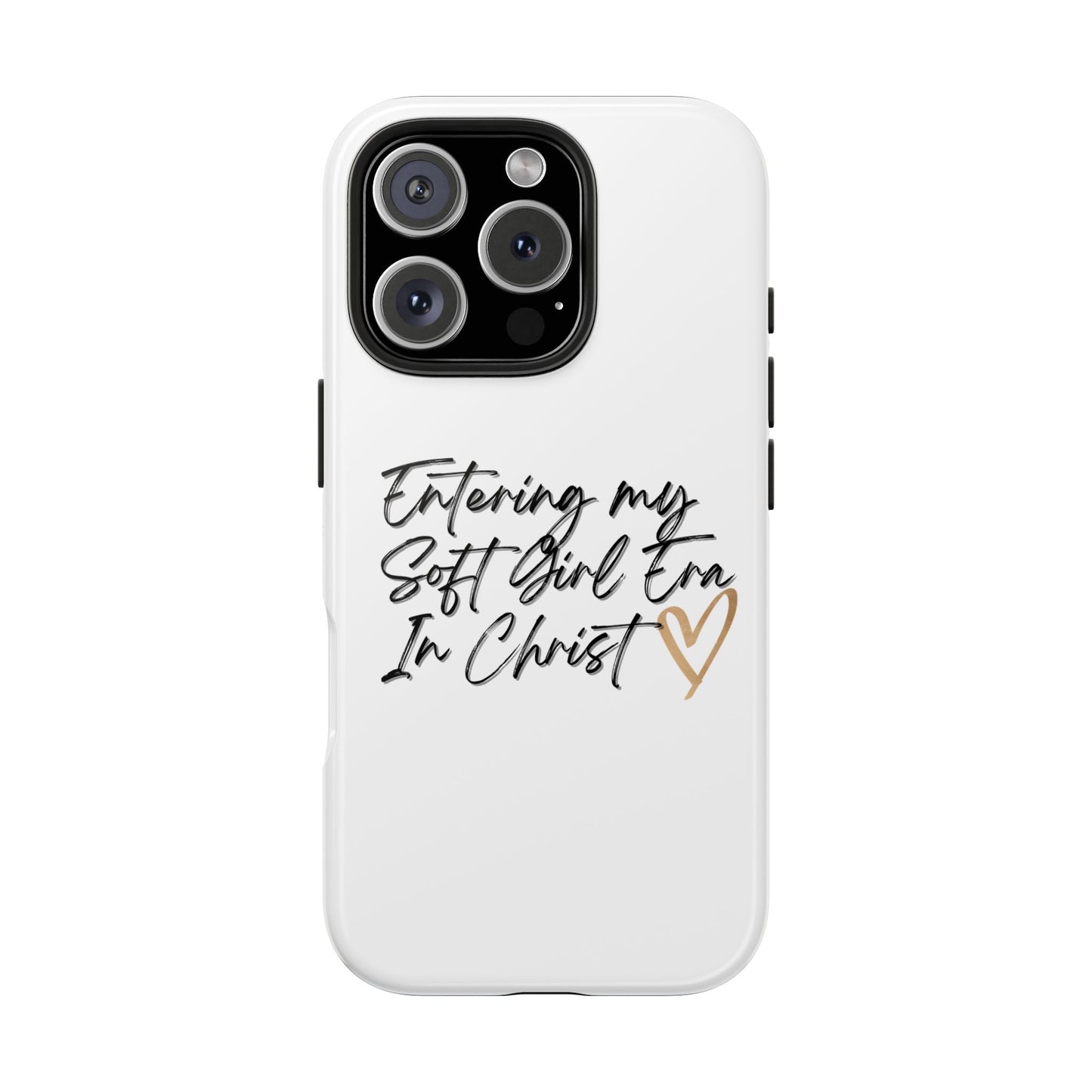 " Soft Girl Era In Christ" Phone Cases