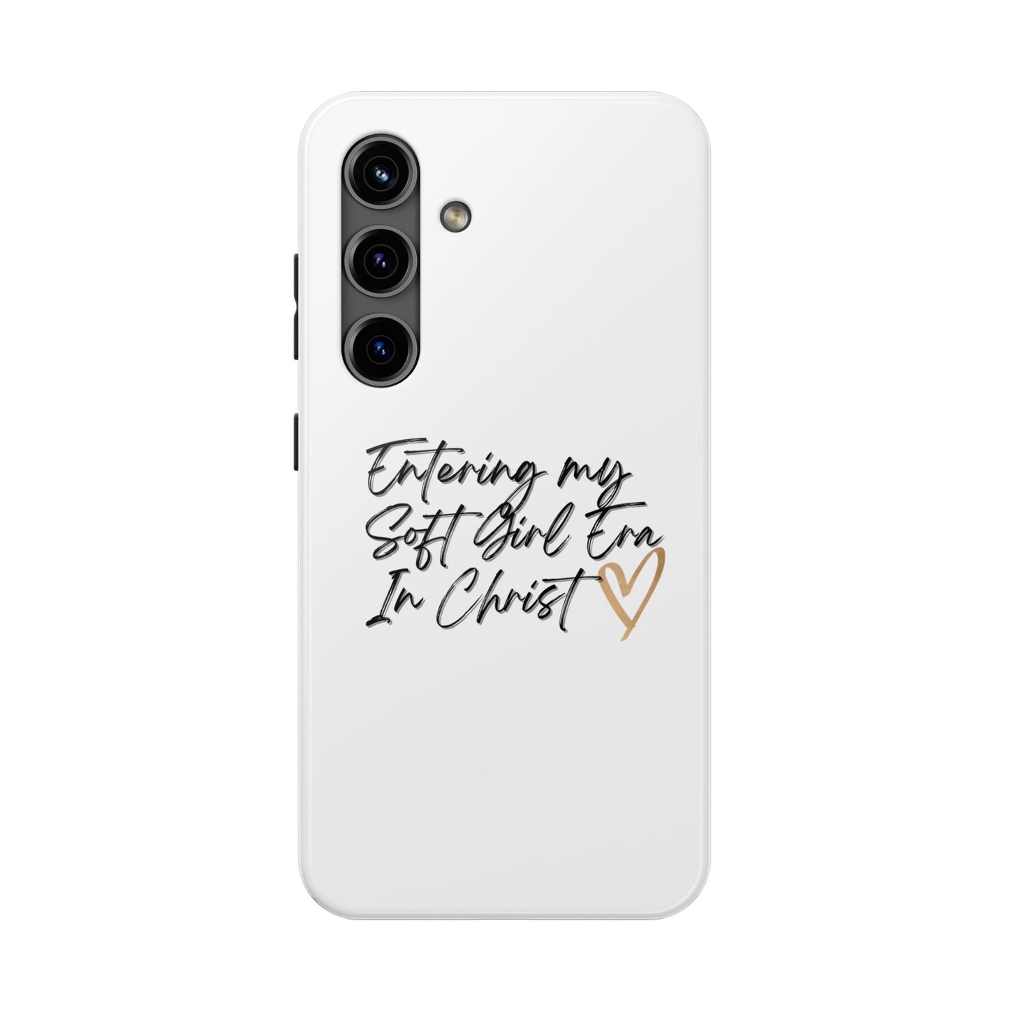 " Soft Girl Era In Christ" Phone Cases
