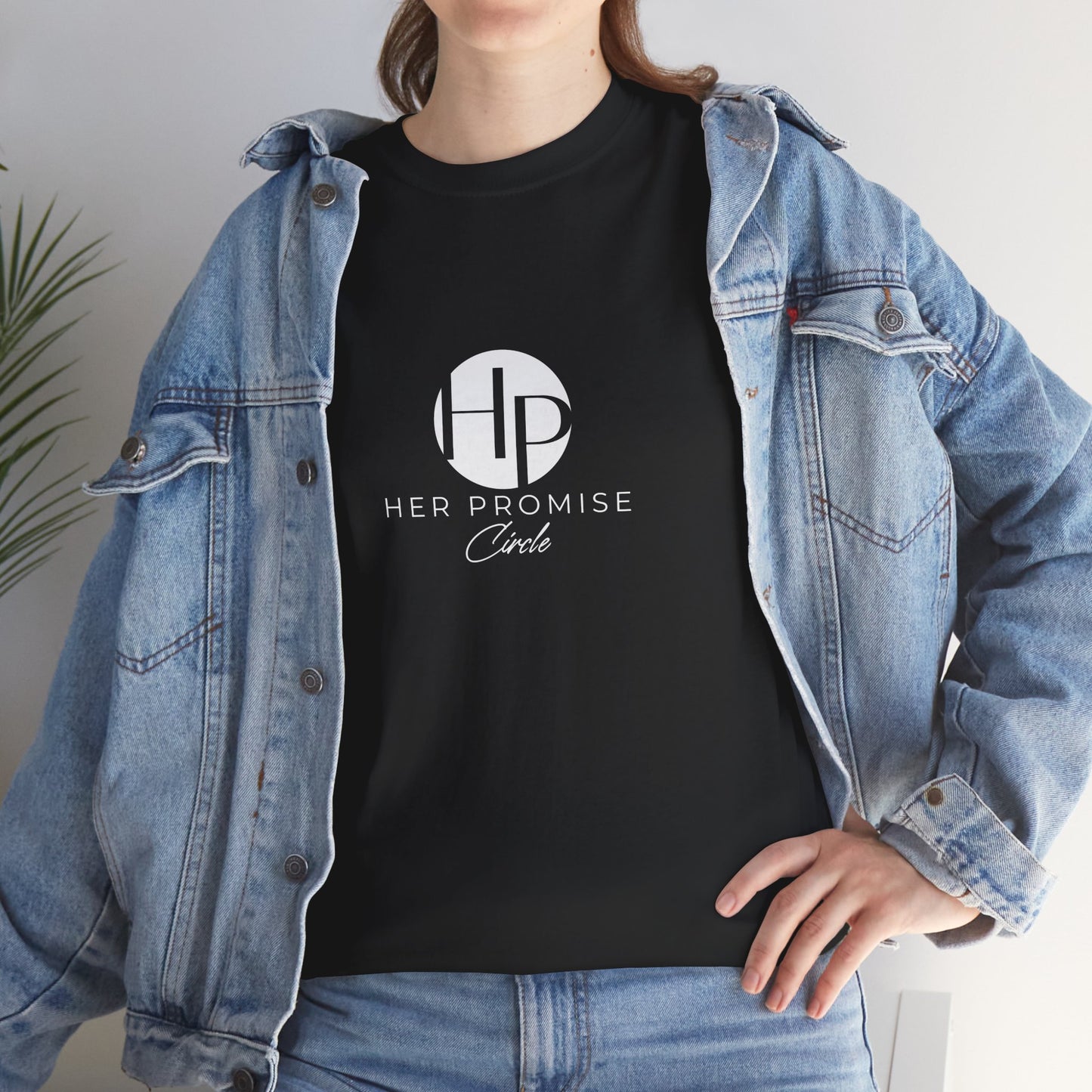 Her Promise Circle Women's Tee Shirt - Heavy Cotton