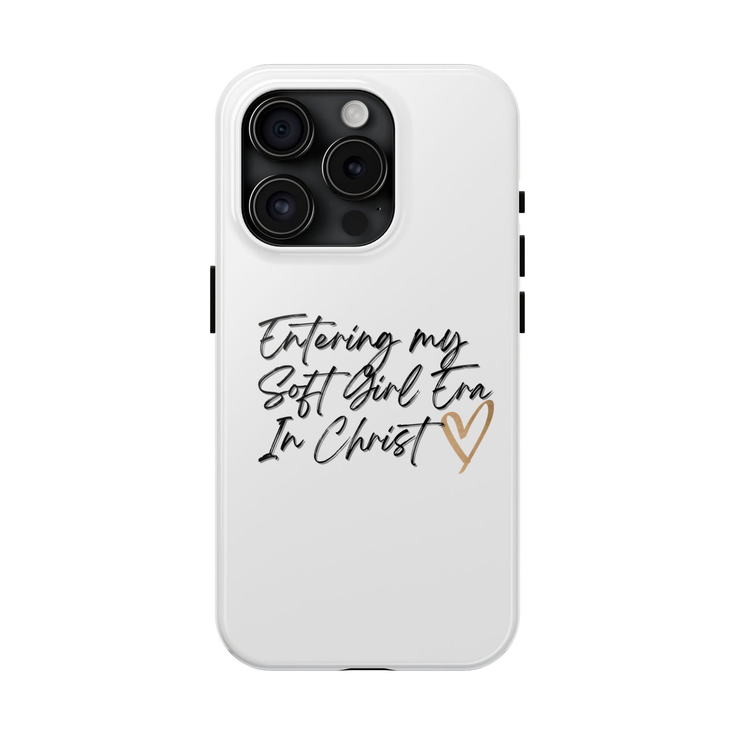 " Soft Girl Era In Christ" Phone Cases