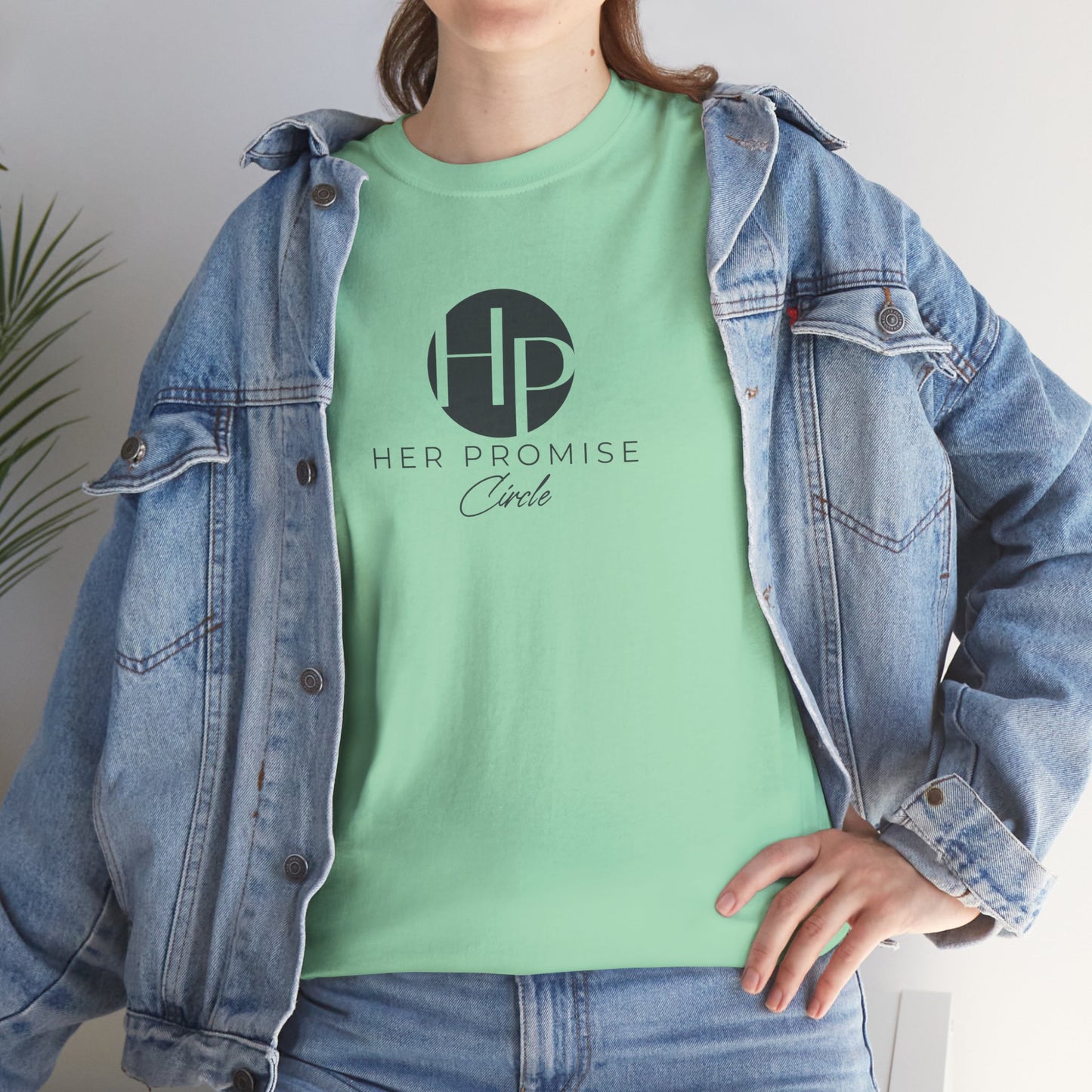Her Promise Circle Women's Tee Shirt - Unisex Heavy Cotton