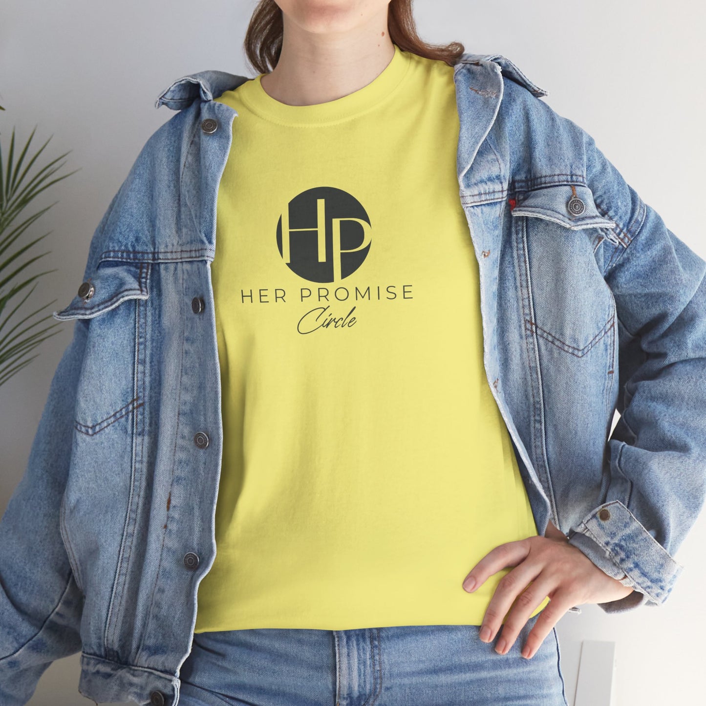 Her Promise Circle Women's Tee Shirt - Unisex Heavy Cotton