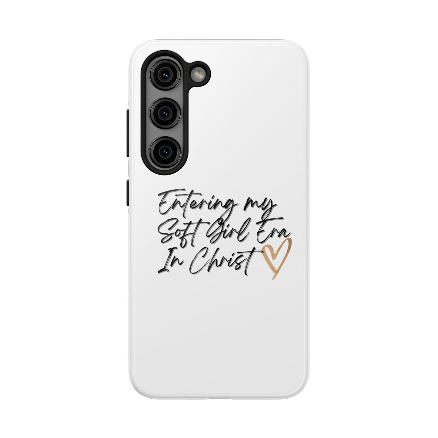 " Soft Girl Era In Christ" Phone Cases