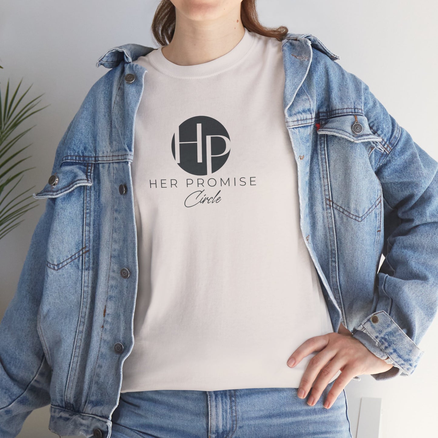 Her Promise Circle Women's Tee Shirt - Unisex Heavy Cotton