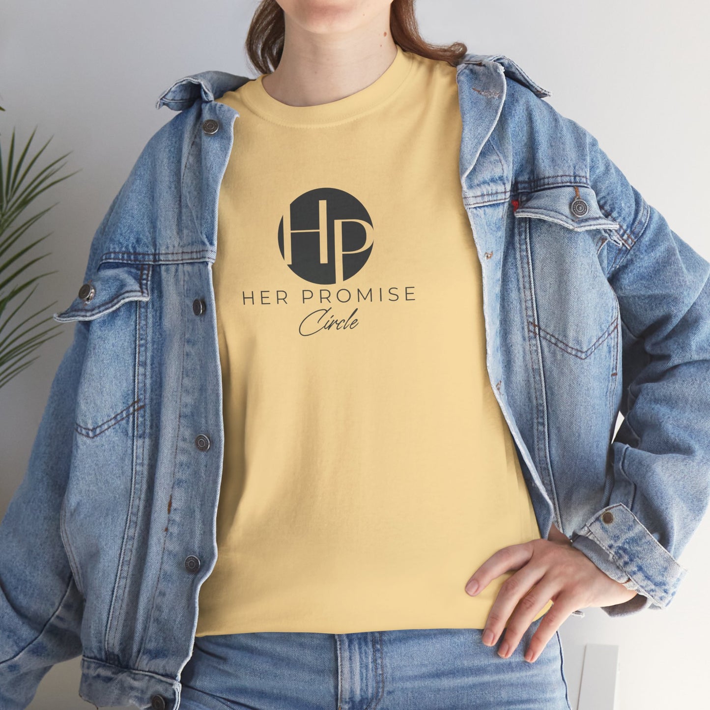 Her Promise Circle Women's Tee Shirt - Unisex Heavy Cotton