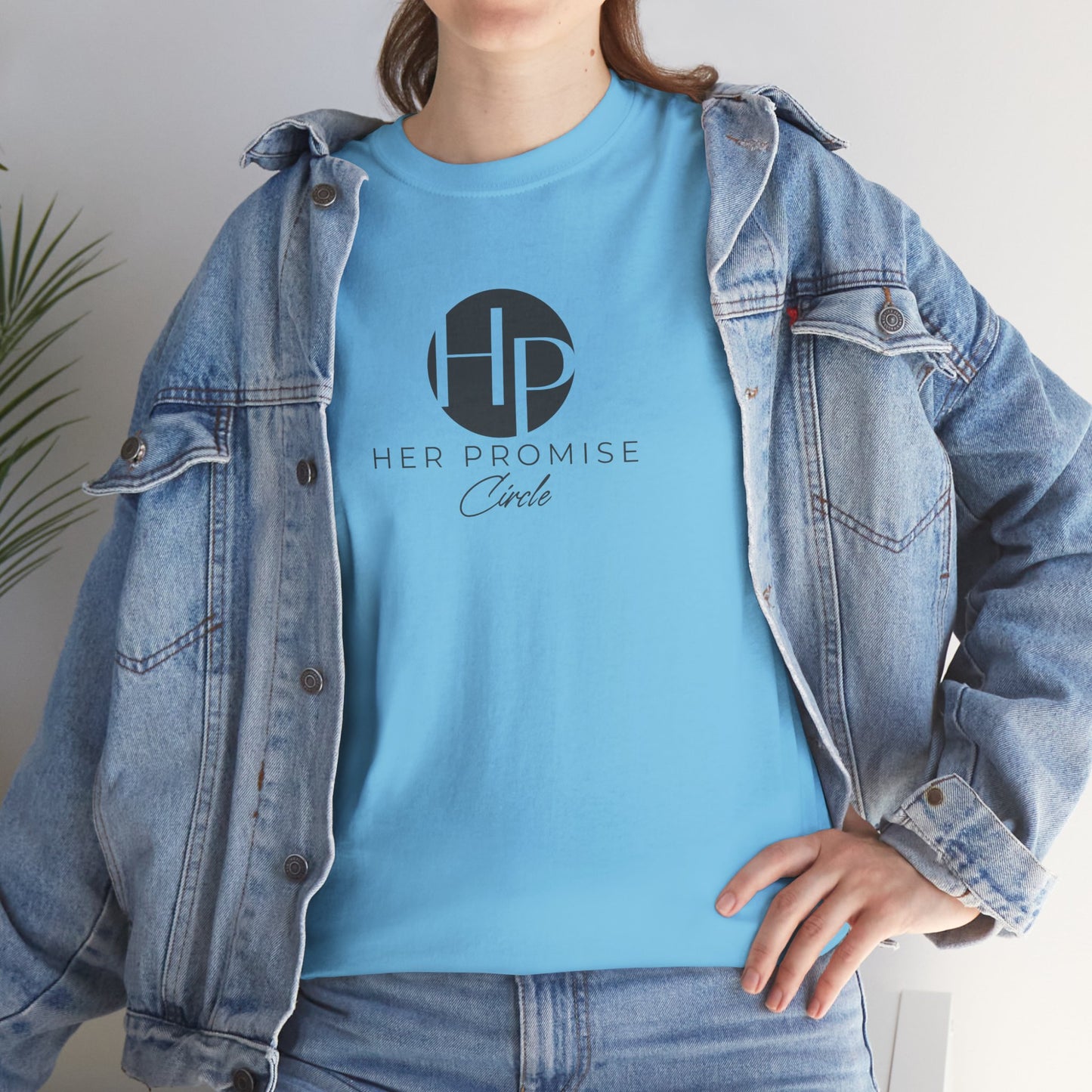 Her Promise Circle Women's Tee Shirt - Unisex Heavy Cotton