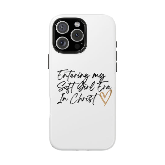 " Soft Girl Era In Christ"  Phone Cases