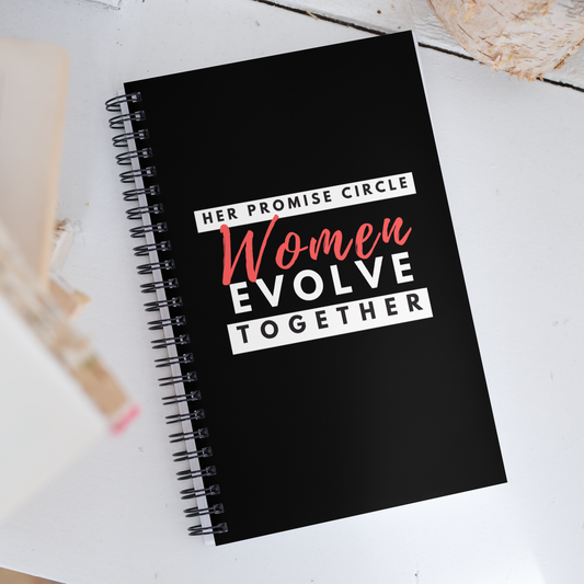 HPC Woman Evolve Spiral notebook
