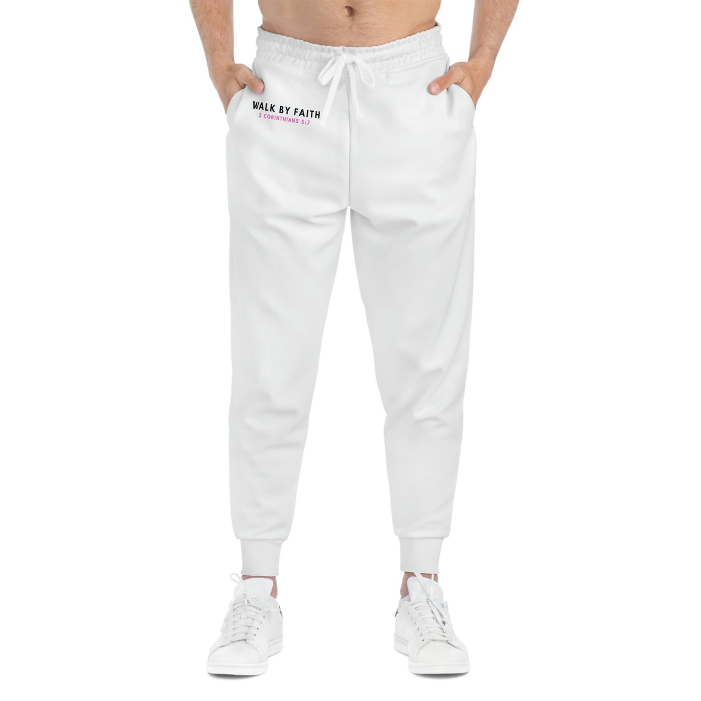 Walk by Faith Athletic Joggers (AOP)