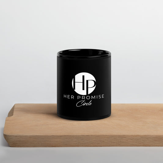 HPC Black Glossy Mug