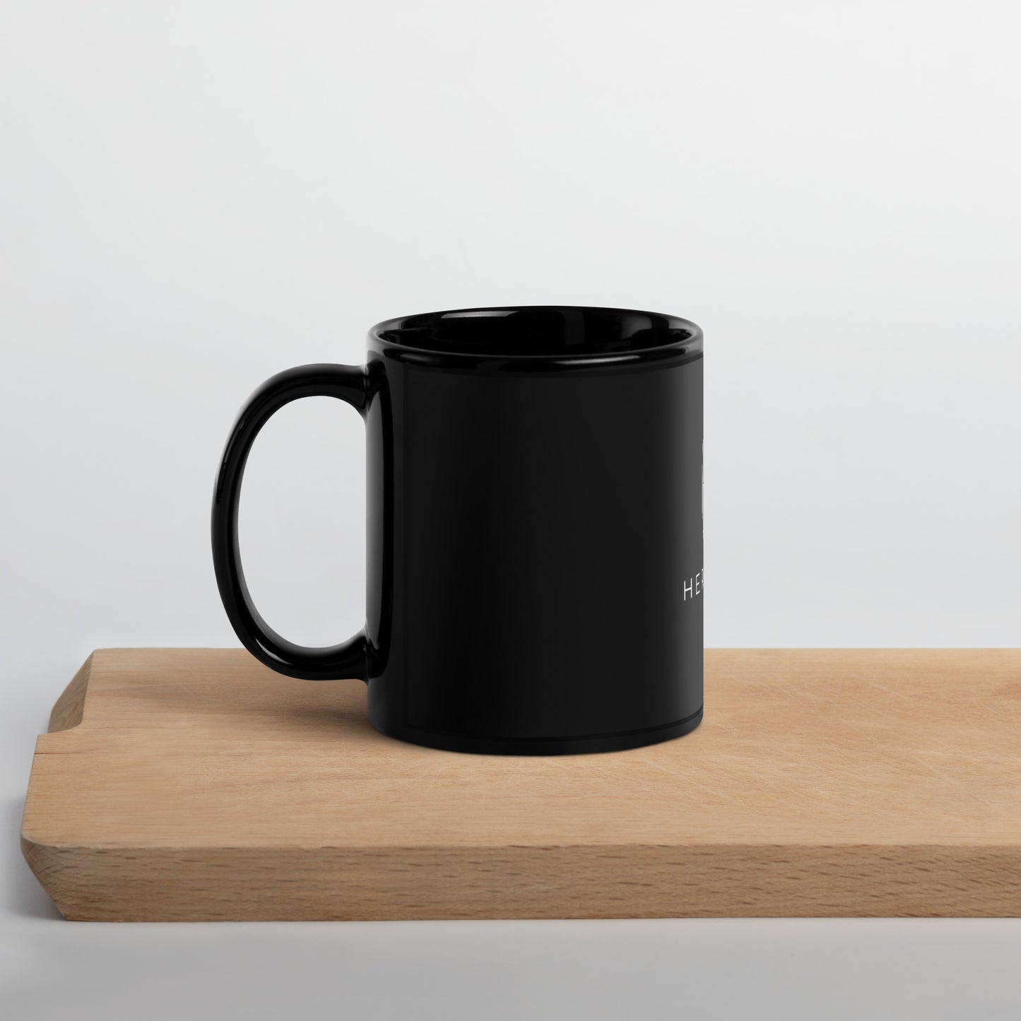 HPC Black Glossy Mug
