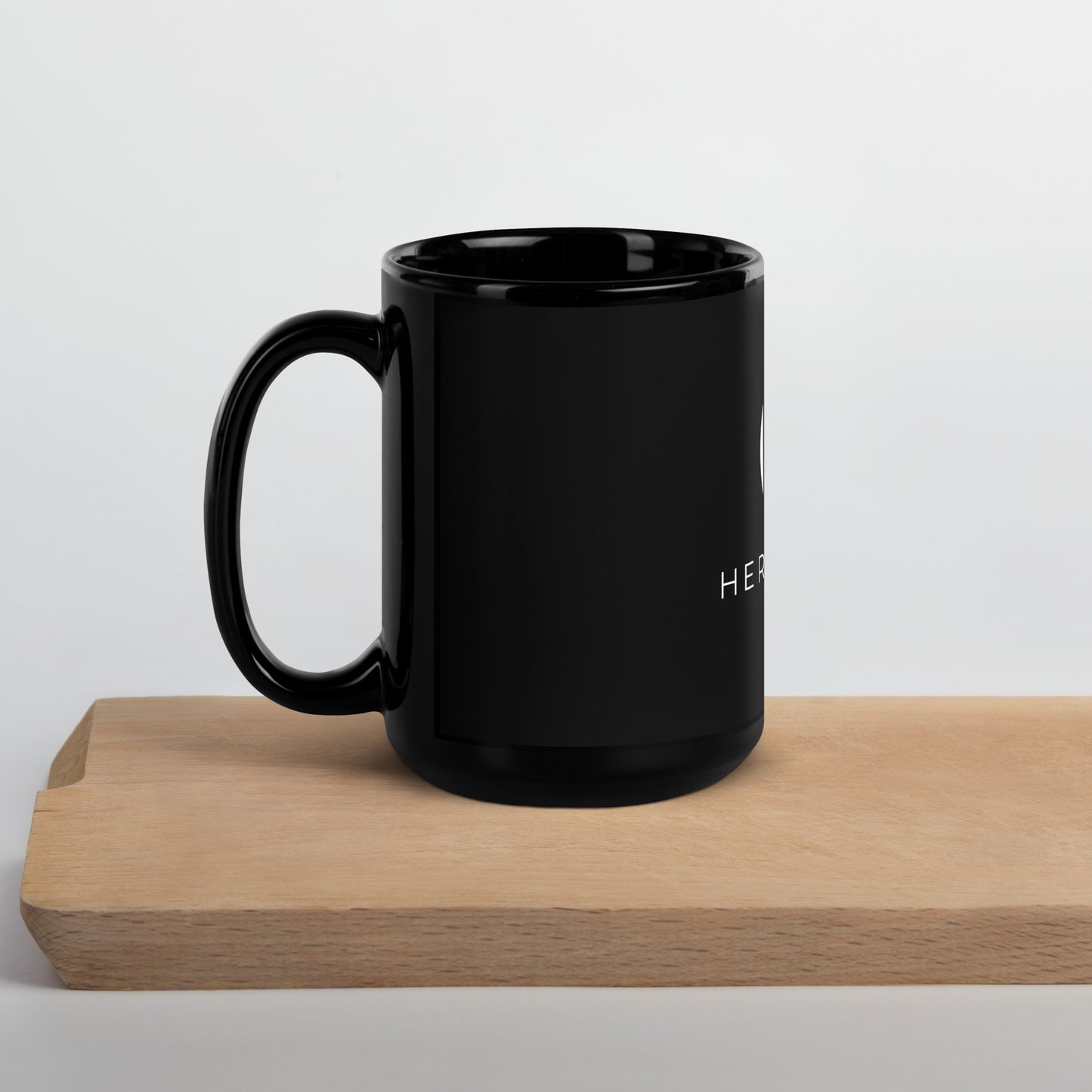 HPC Black Glossy Mug