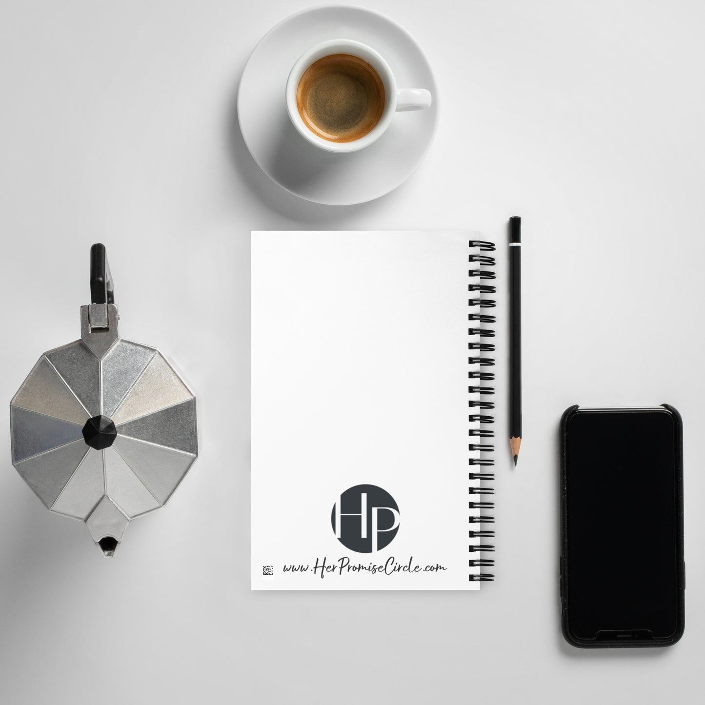 HPC White Bullet Journal