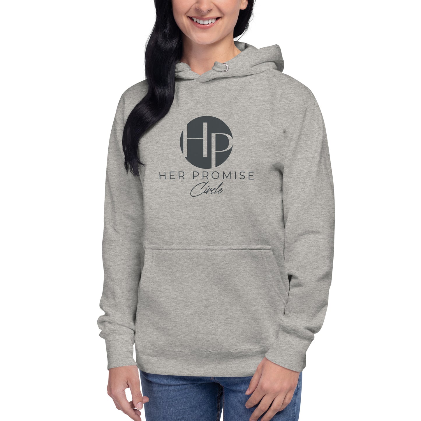 Classic White Her Promise Circle Women's Hoodie