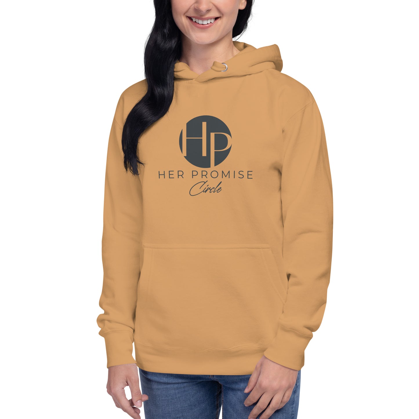 Classic White Her Promise Circle Women's Hoodie