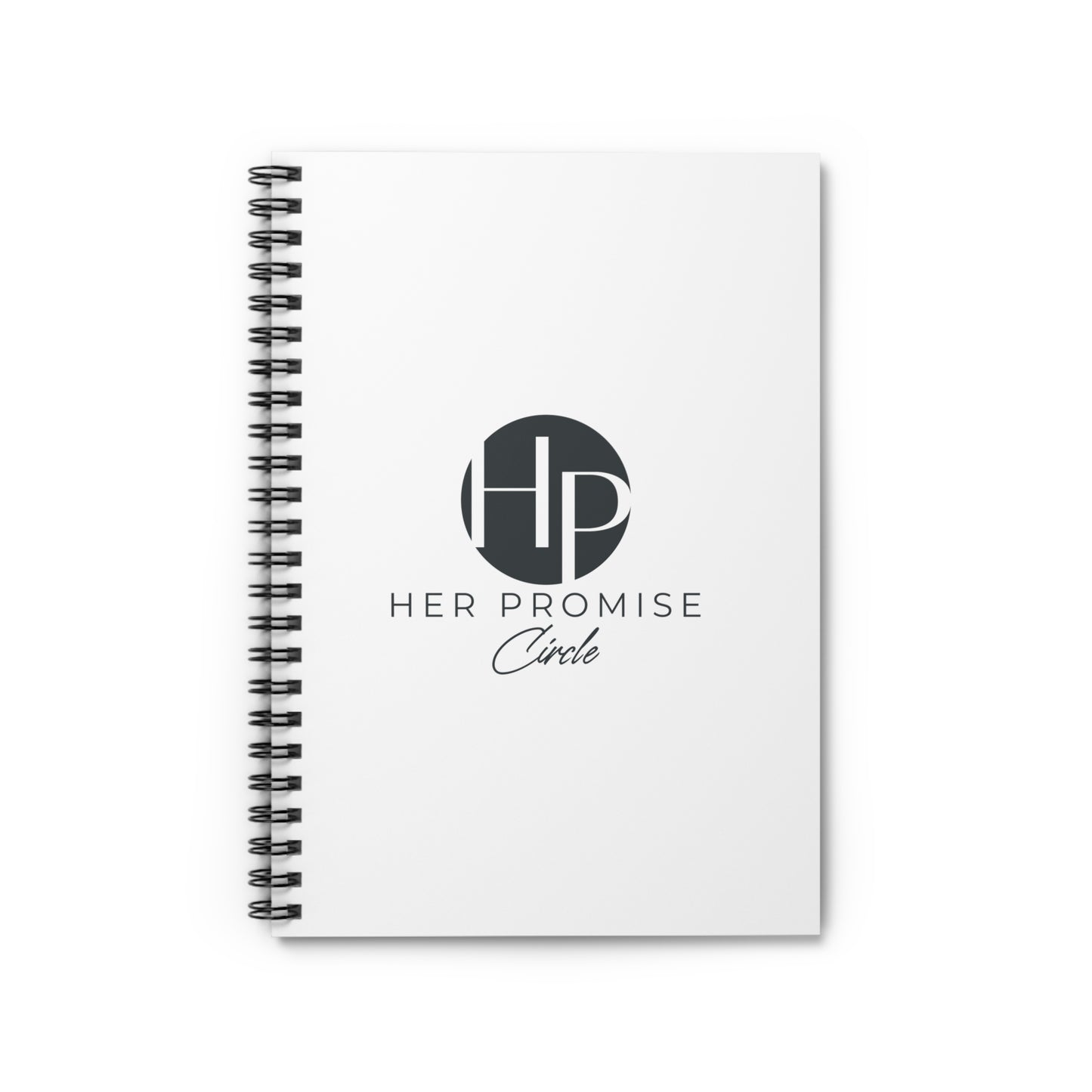 Her Promise Circle Spiral Notebook — Ruled Journal for Women’s Goals & Faith