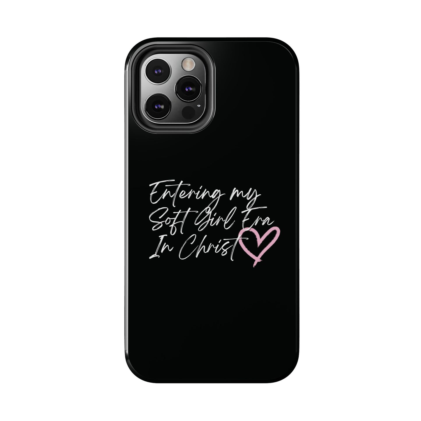 "Soft Girl Era In Christ" Phone Cases