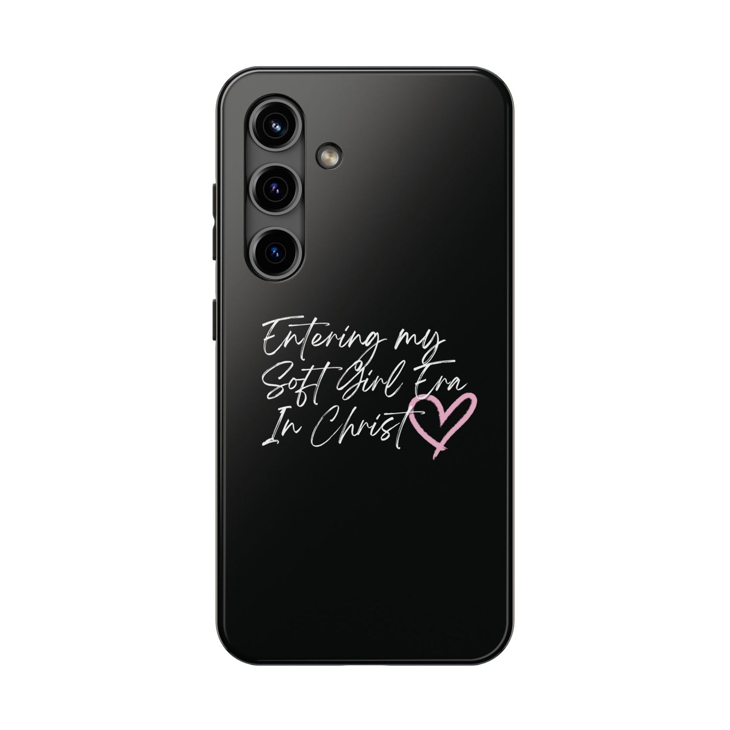 "Soft Girl Era In Christ" Phone Cases