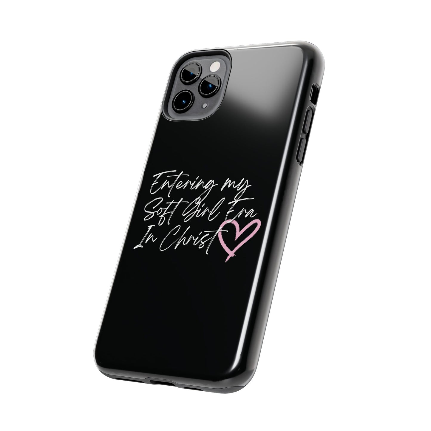 "Soft Girl Era In Christ" Phone Cases