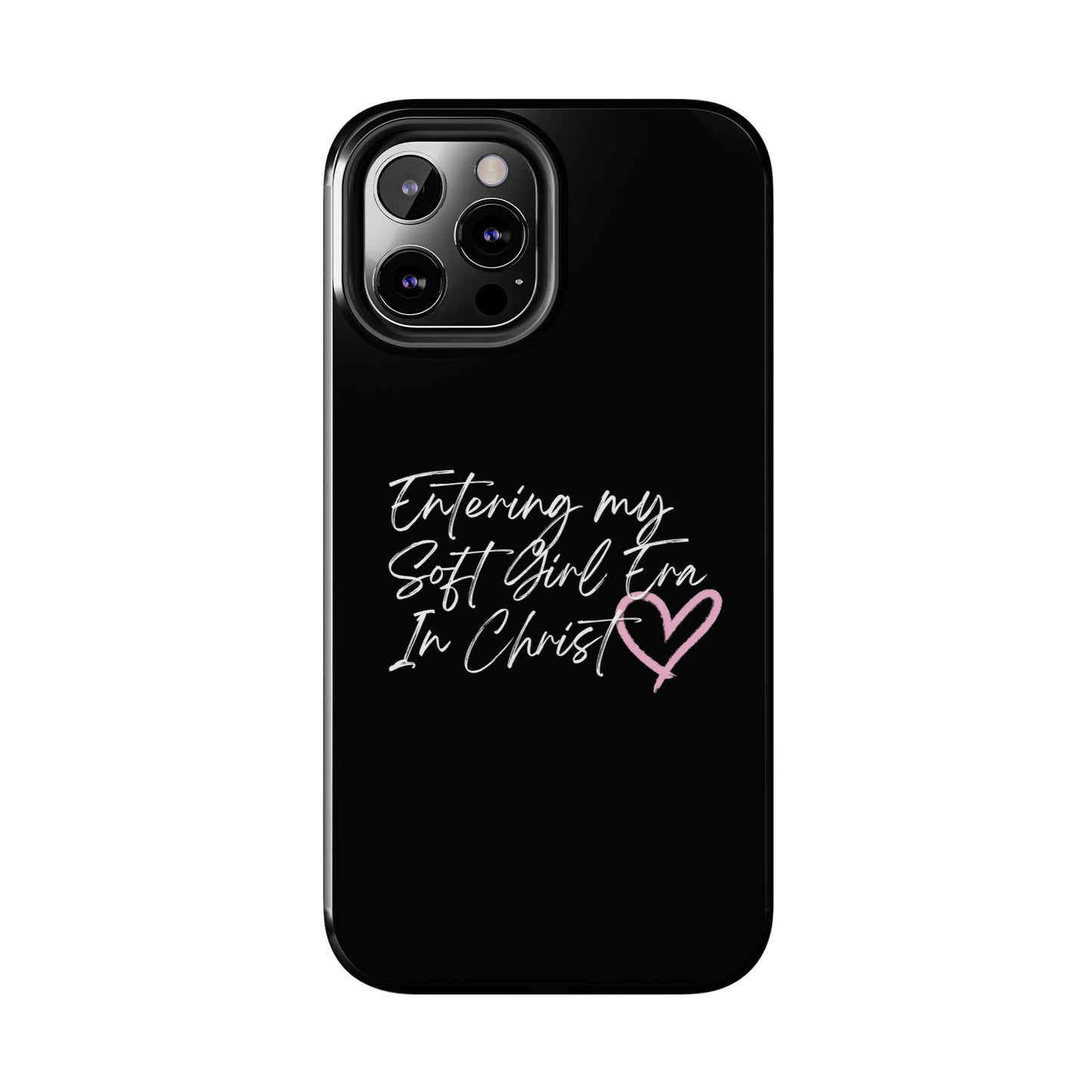 "Soft Girl Era In Christ" Phone Cases