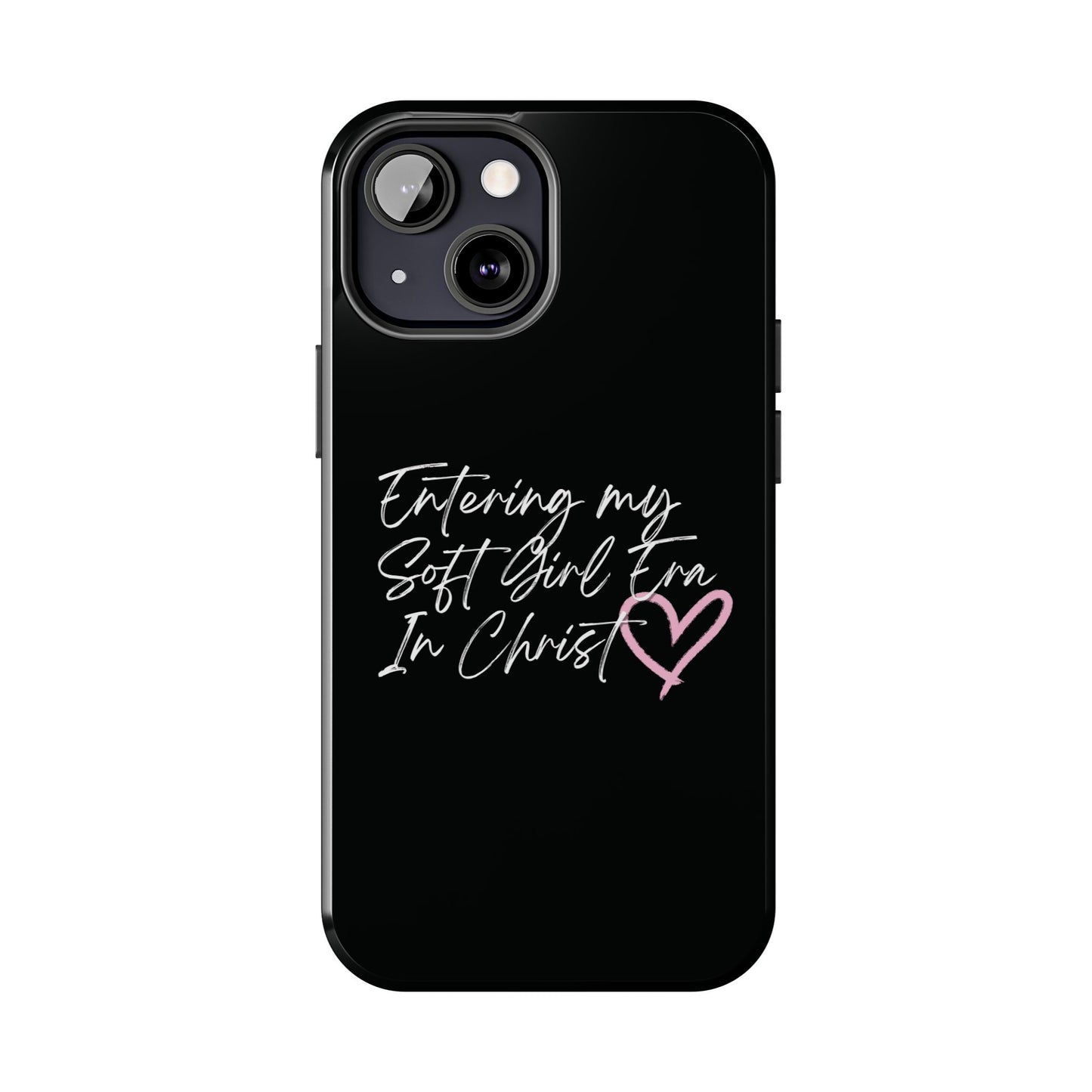 "Soft Girl Era In Christ" Phone Cases