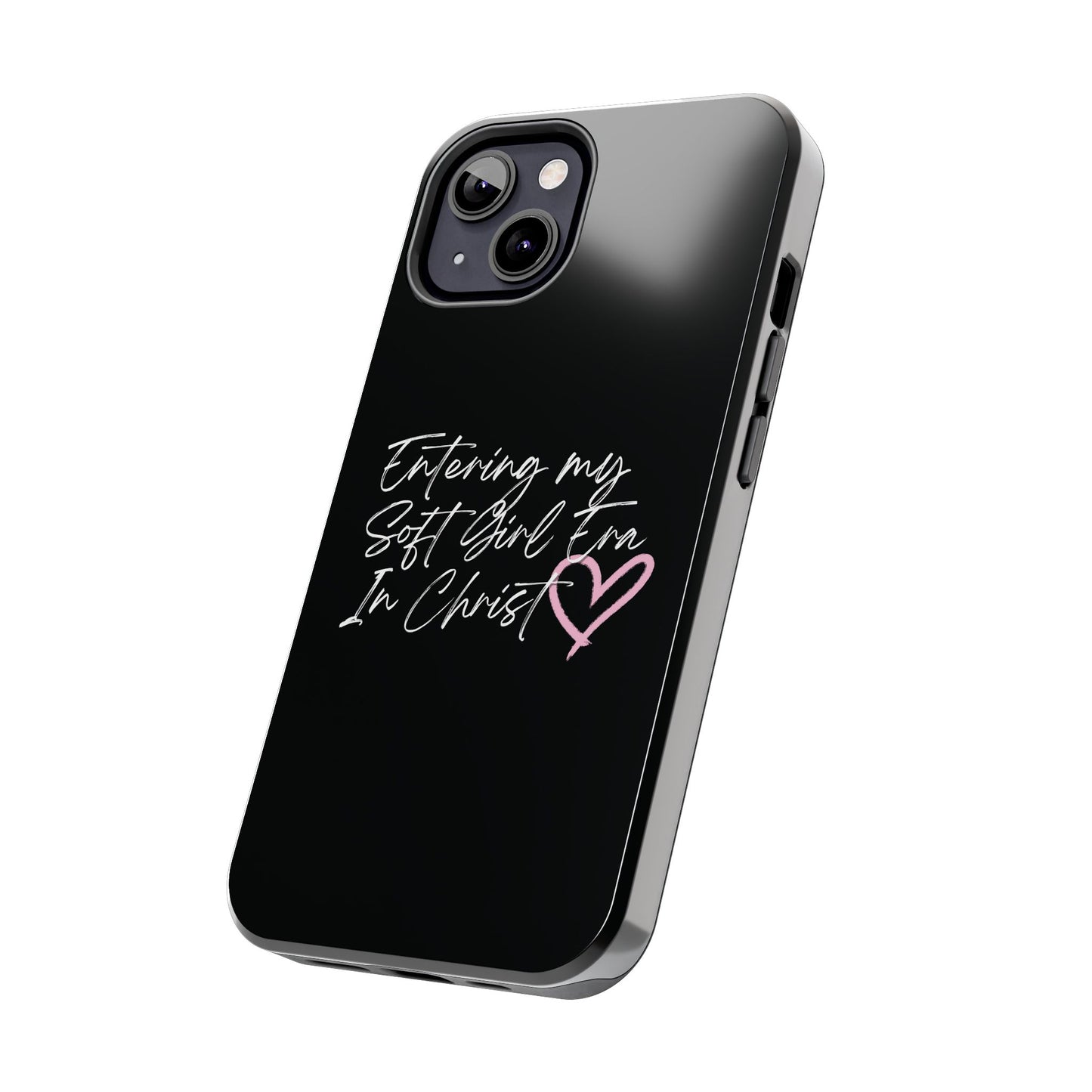 "Soft Girl Era In Christ" Phone Cases