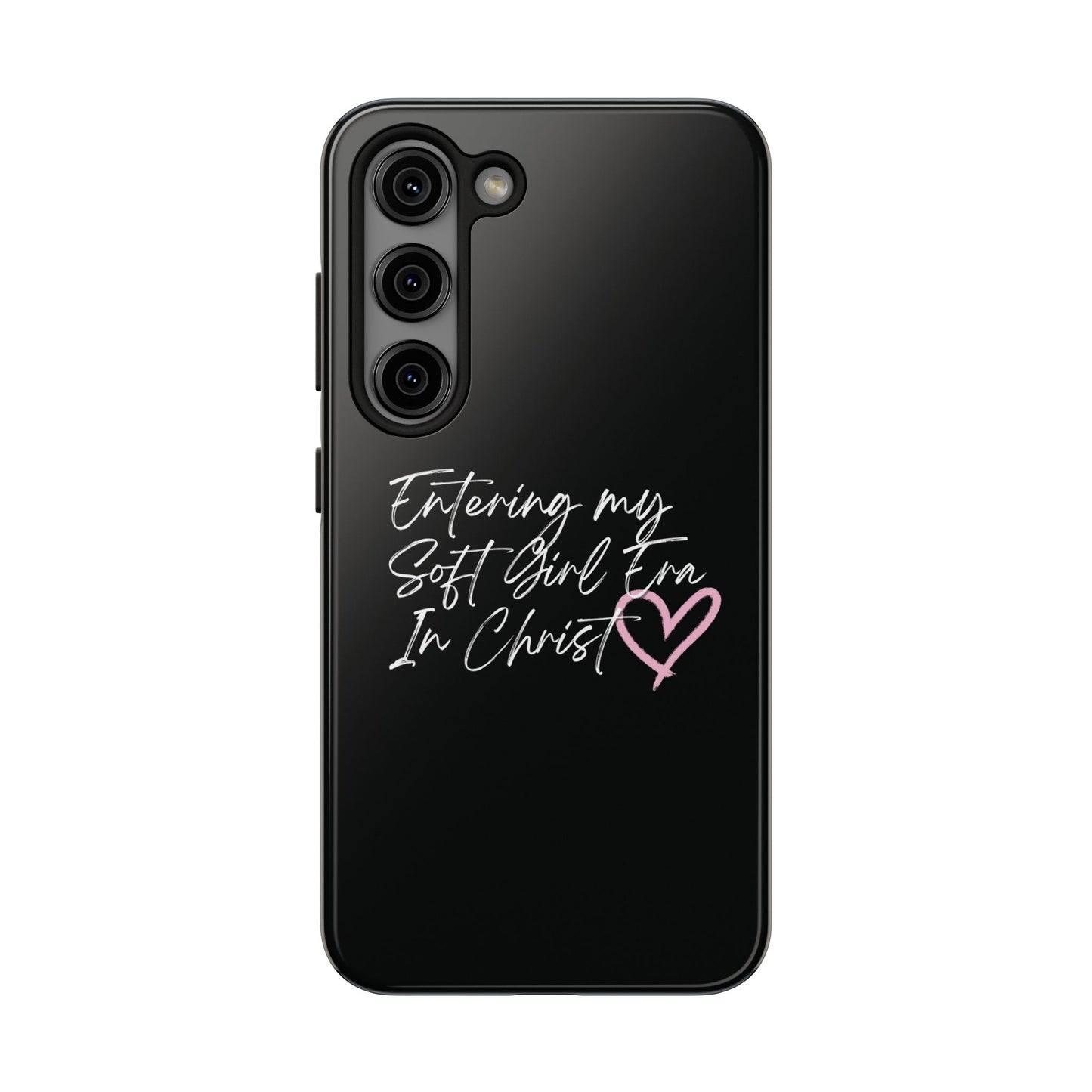 "Soft Girl Era In Christ" Phone Cases