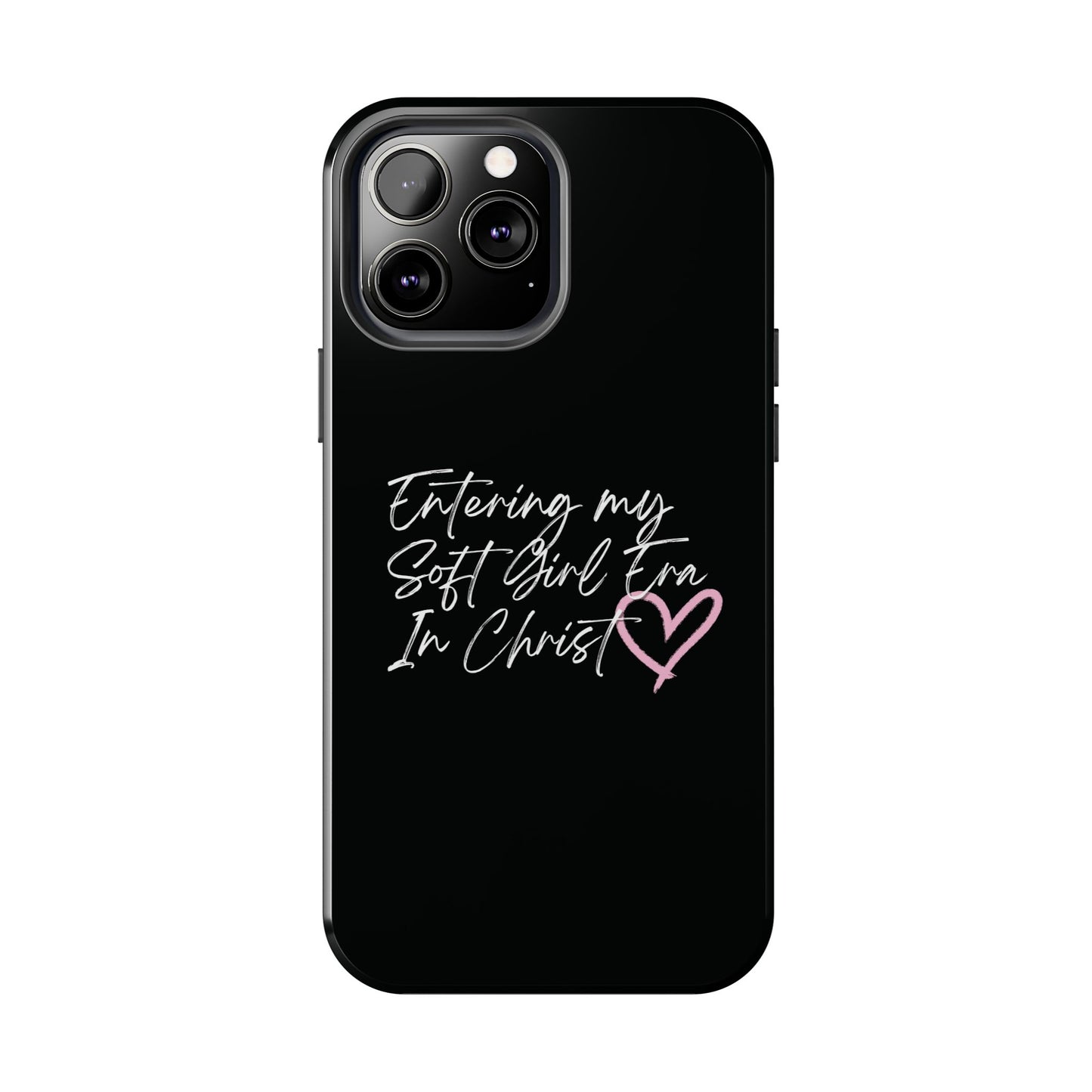"Soft Girl Era In Christ" Phone Cases