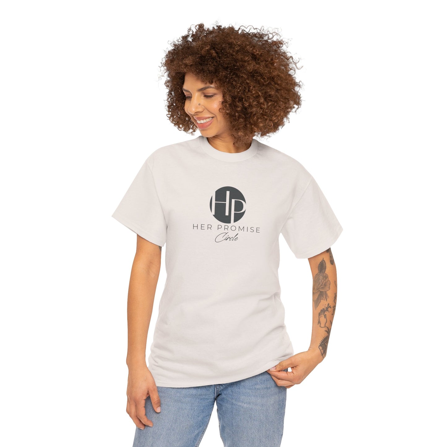 Her Promise Circle Women's Tee Shirt - Unisex Heavy Cotton
