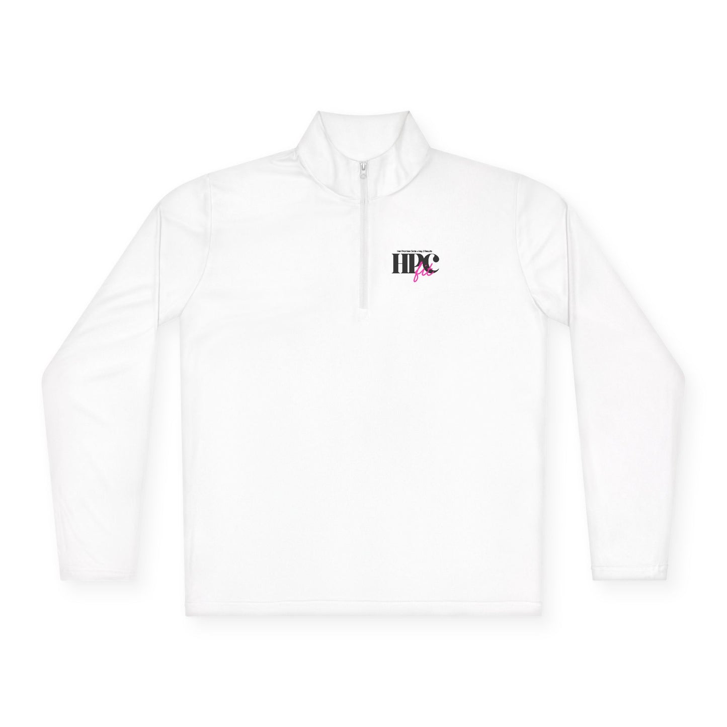 HPC FIT Quarter-Zip Pullover — Minimal 'NYC' Logo Embroidered Sweatshirt