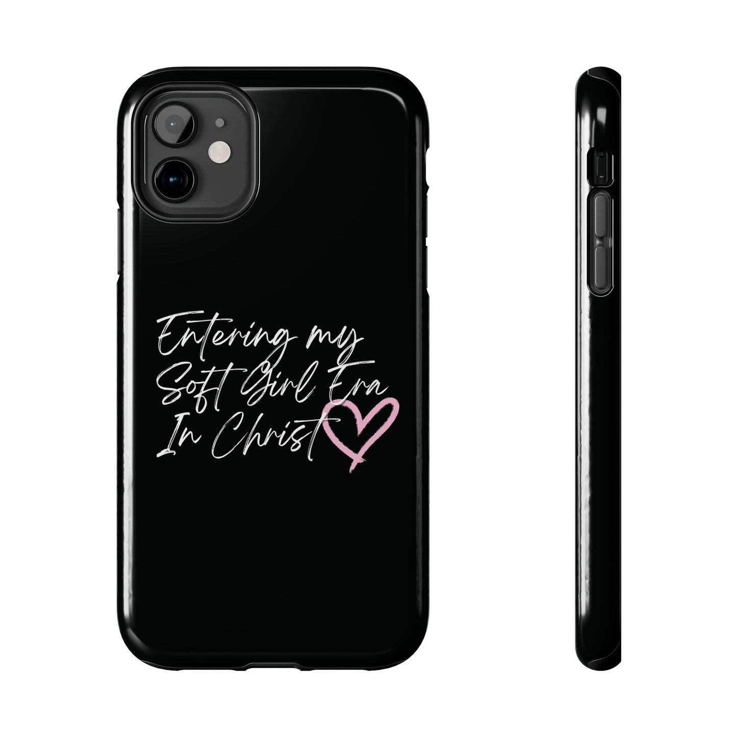 "Soft Girl Era In Christ" Phone Cases