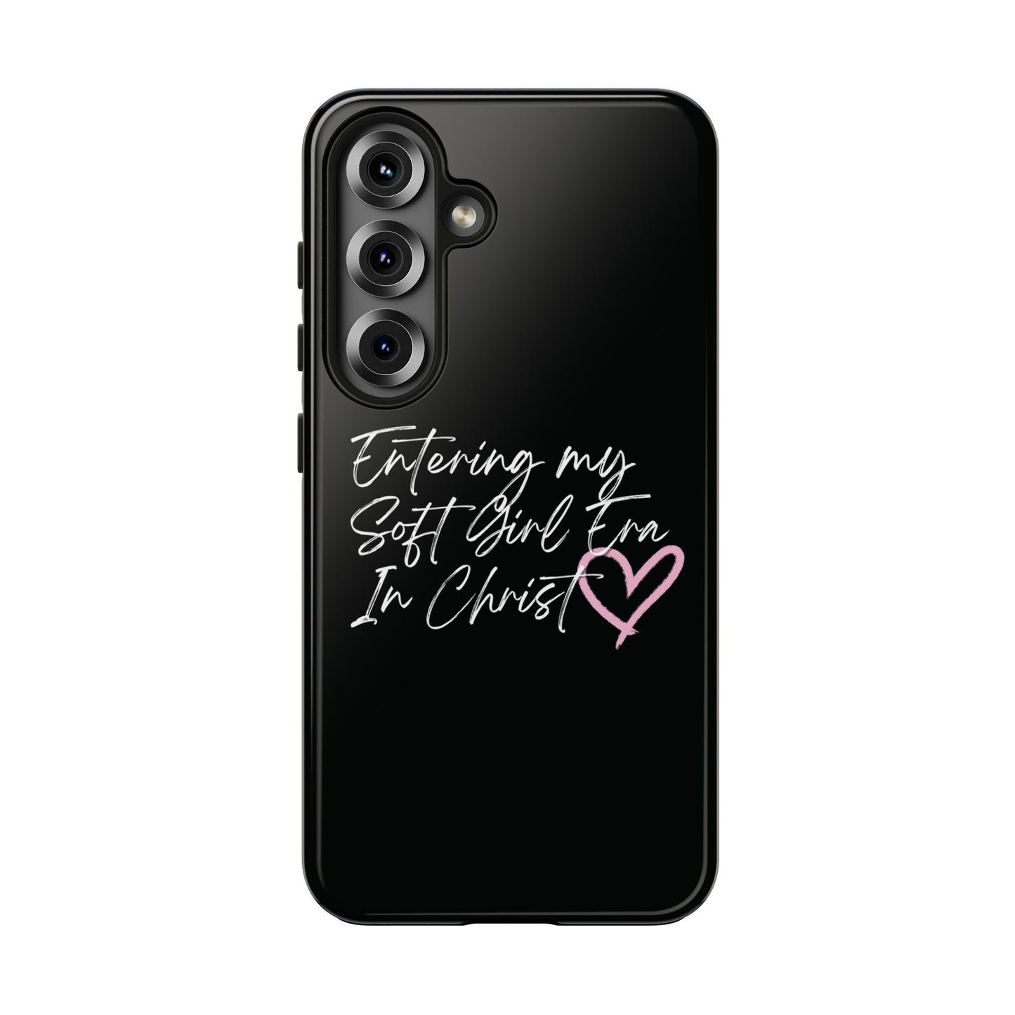 "Soft Girl Era In Christ" Phone Cases