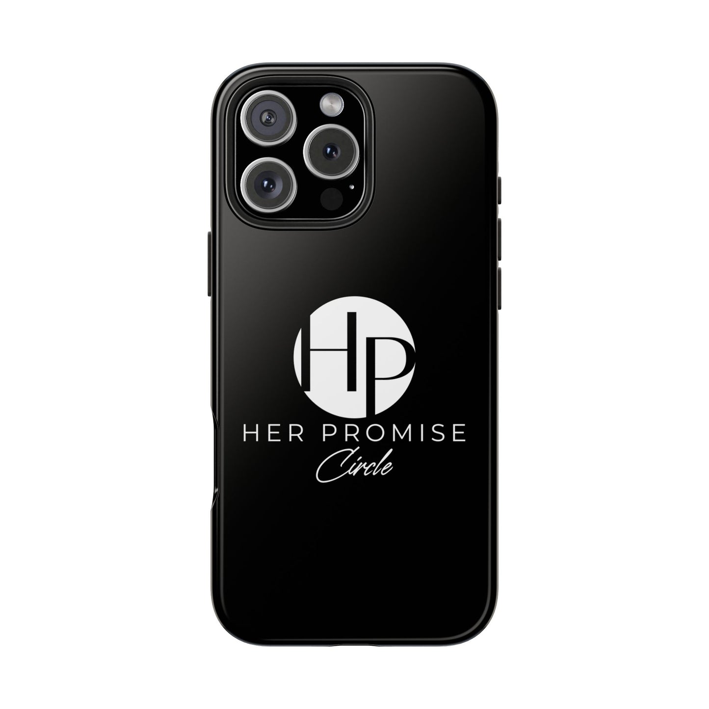 Tough Phone Case — Her Promise Circle Logo Protective Cover