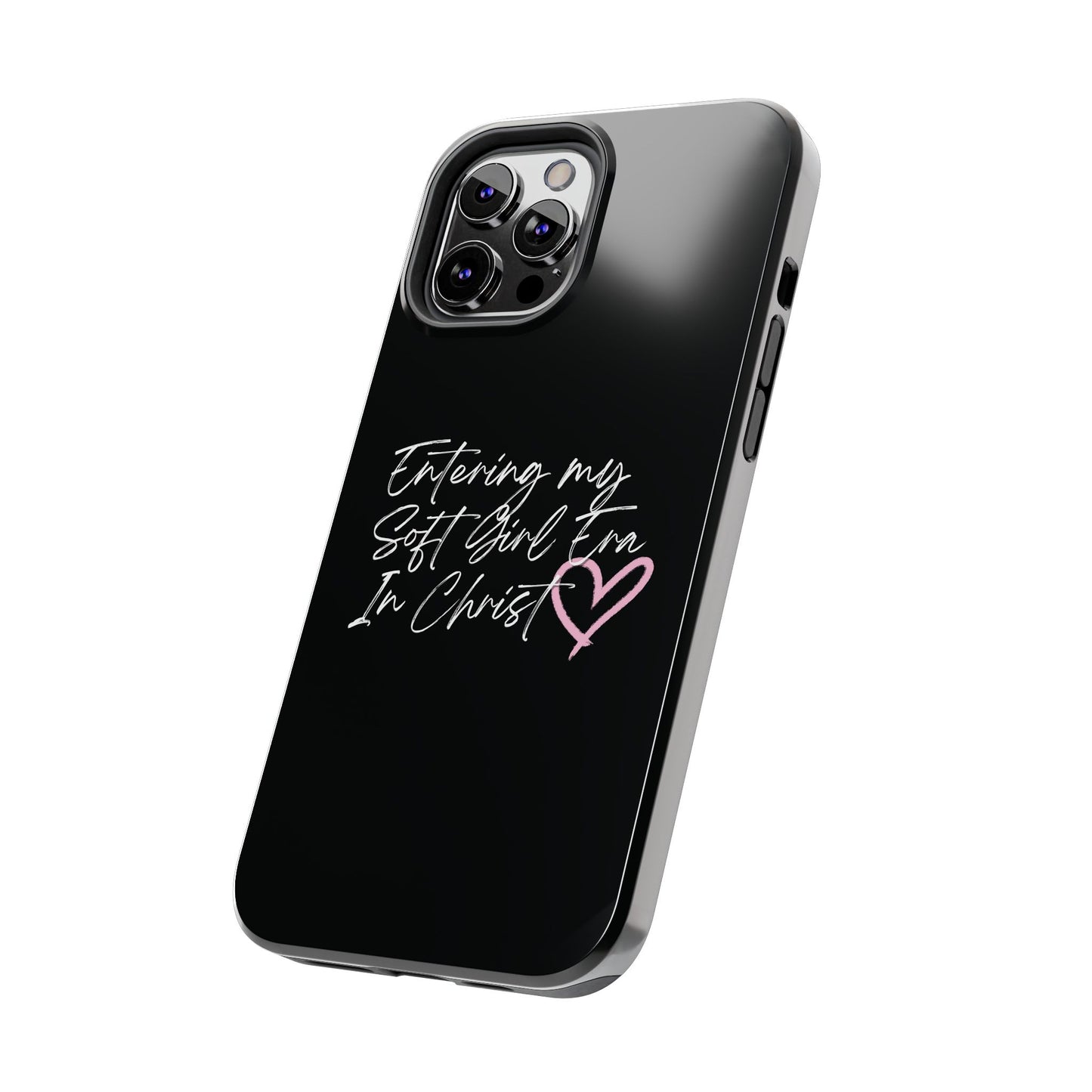 "Soft Girl Era In Christ" Phone Cases