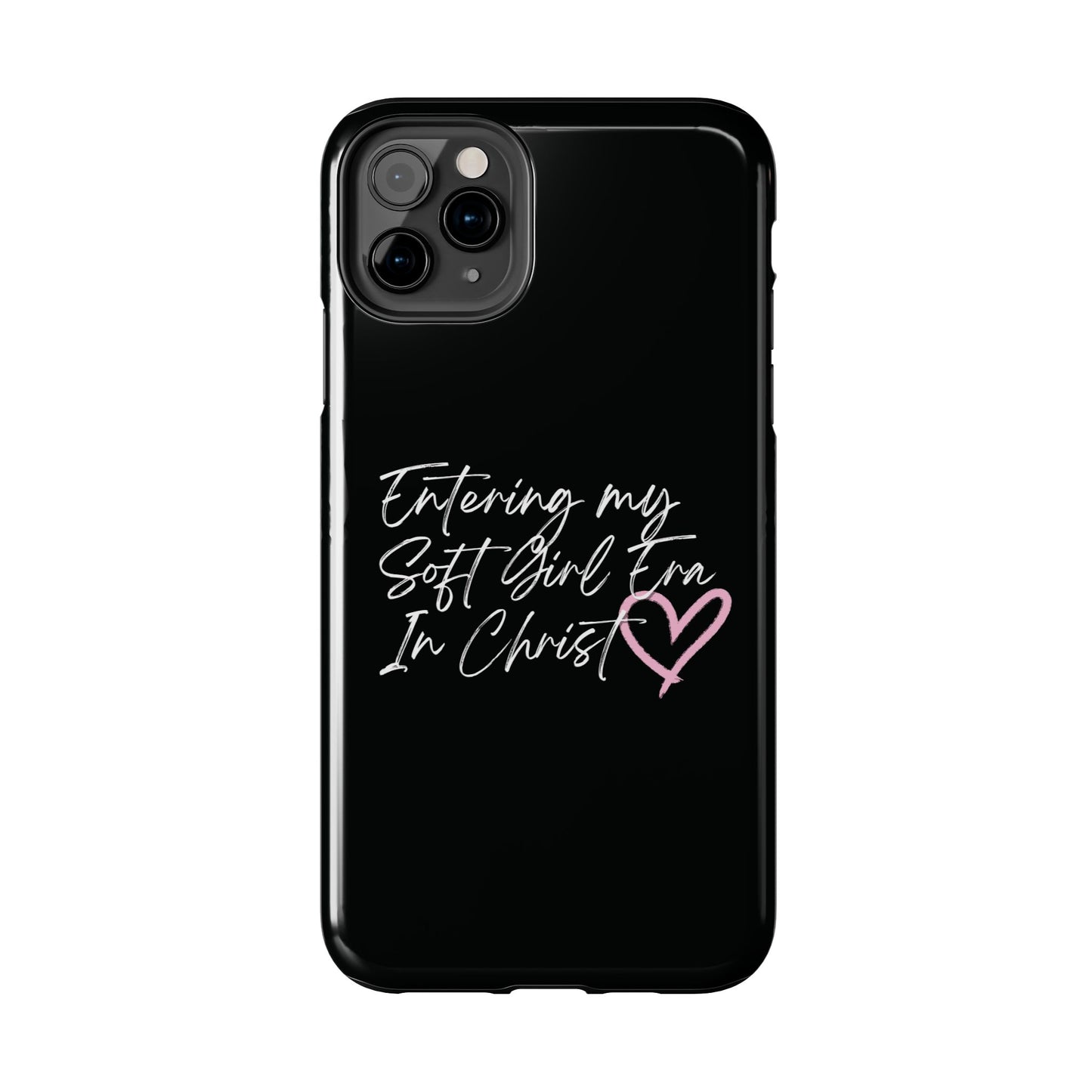 "Soft Girl Era In Christ" Phone Cases