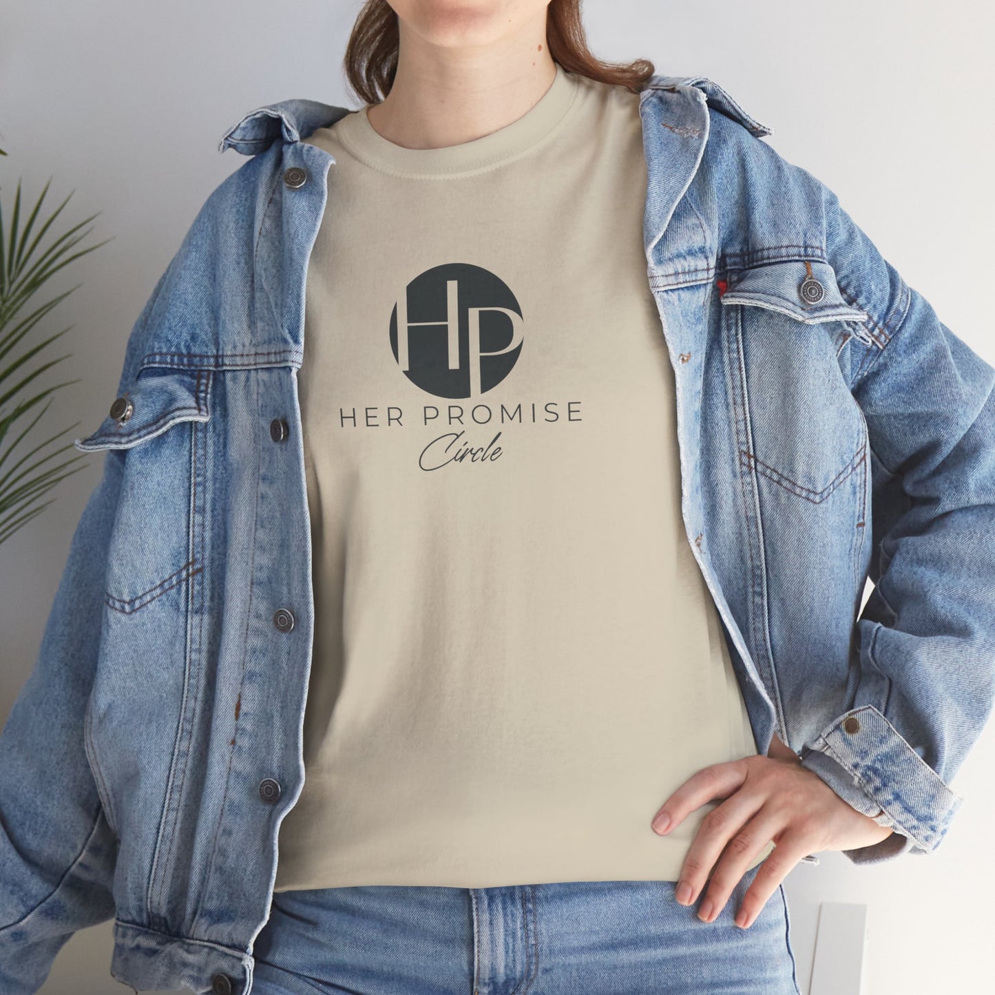 Her Promise Circle Women's Tee Shirt - Unisex Heavy Cotton