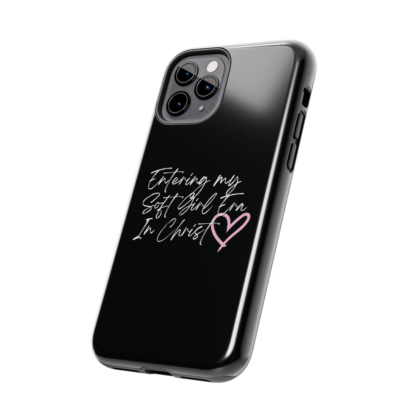 "Soft Girl Era In Christ" Phone Cases