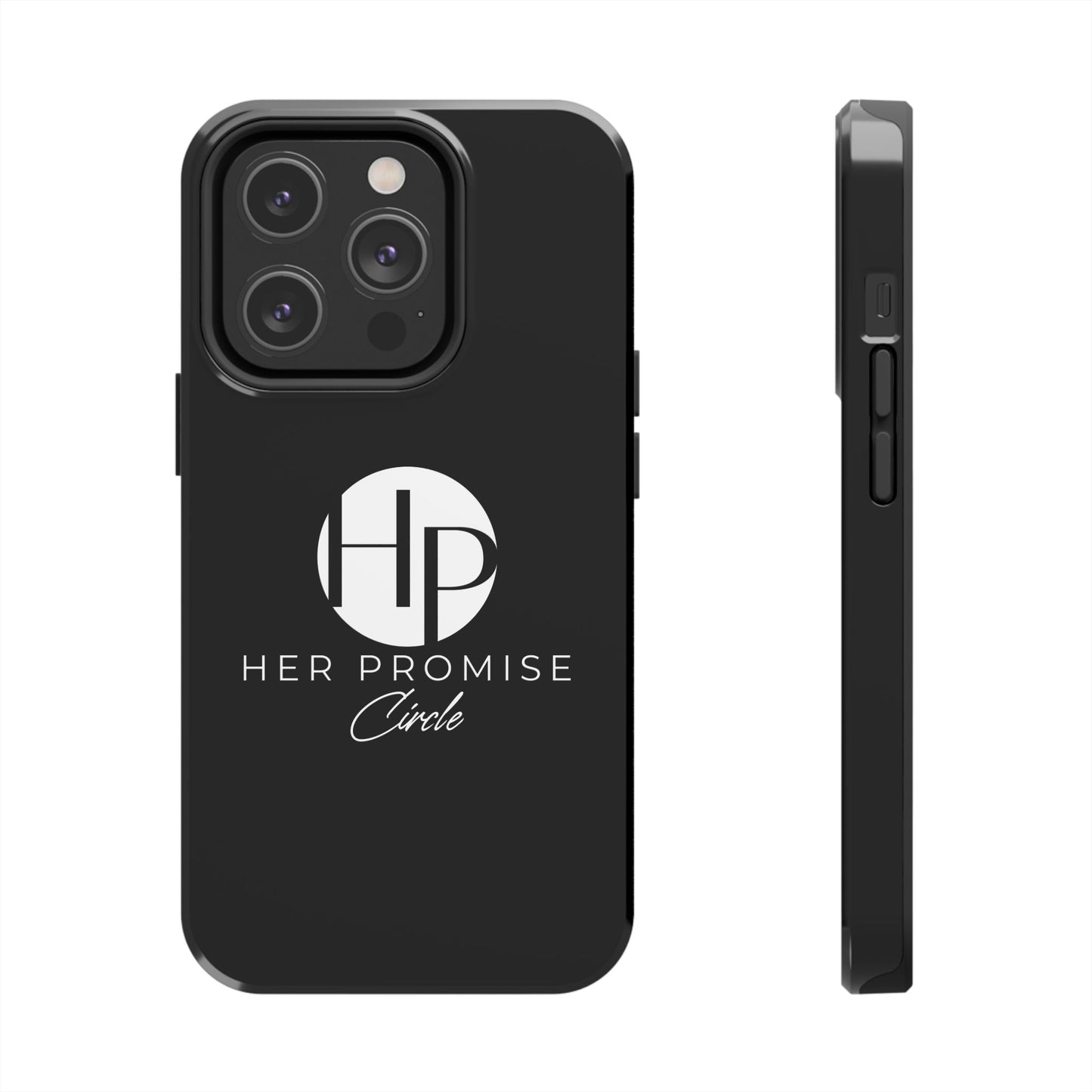 Tough Phone Case — Her Promise Circle Logo Protective Cover