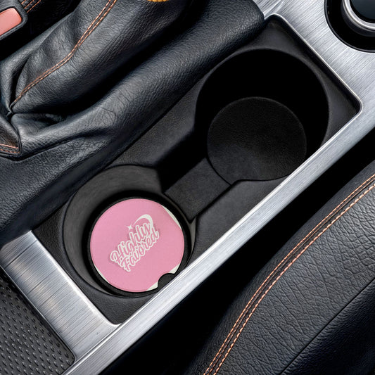 Highly Favored Soapstone Car Coaster