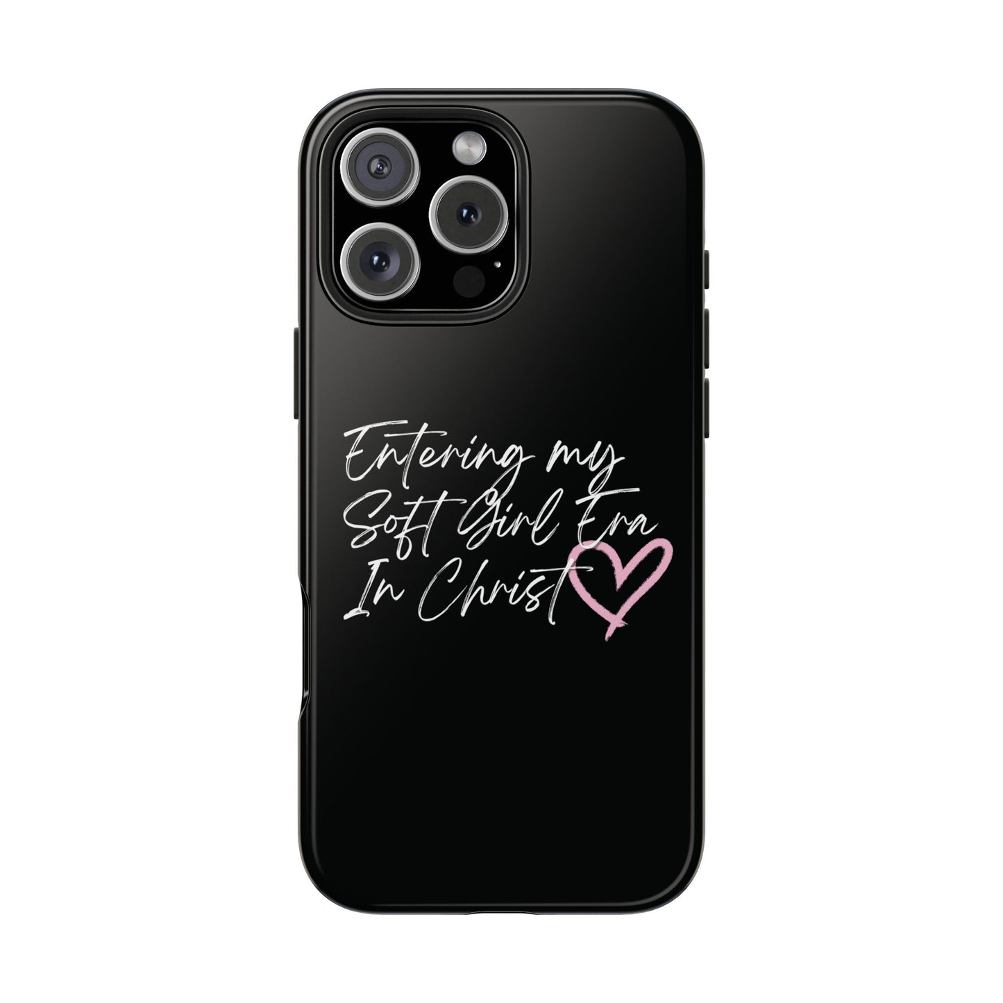 "Soft Girl Era In Christ" Phone Cases