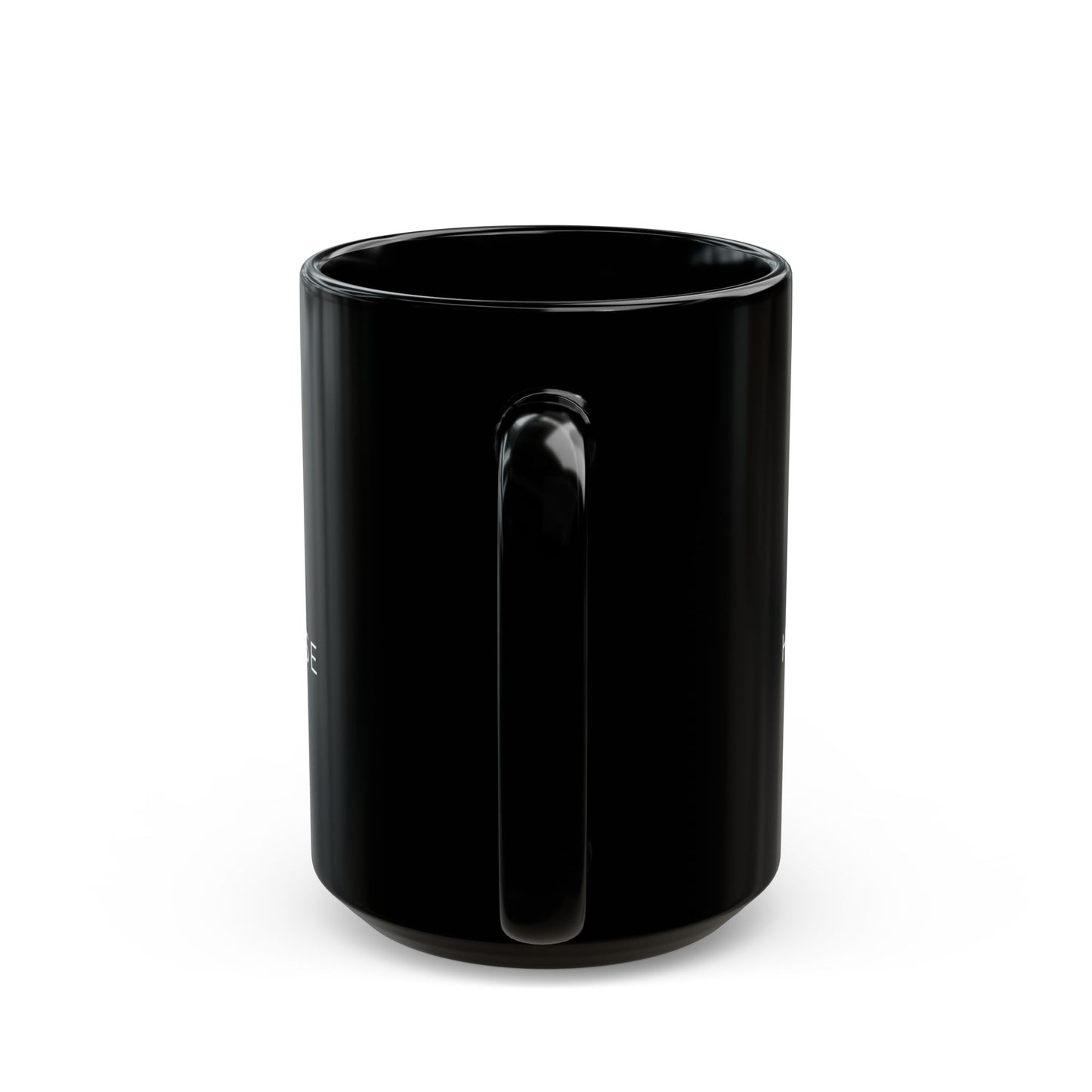 Her Promise Circle Black Coffee Mug – 11oz/15oz Logo Drinkware