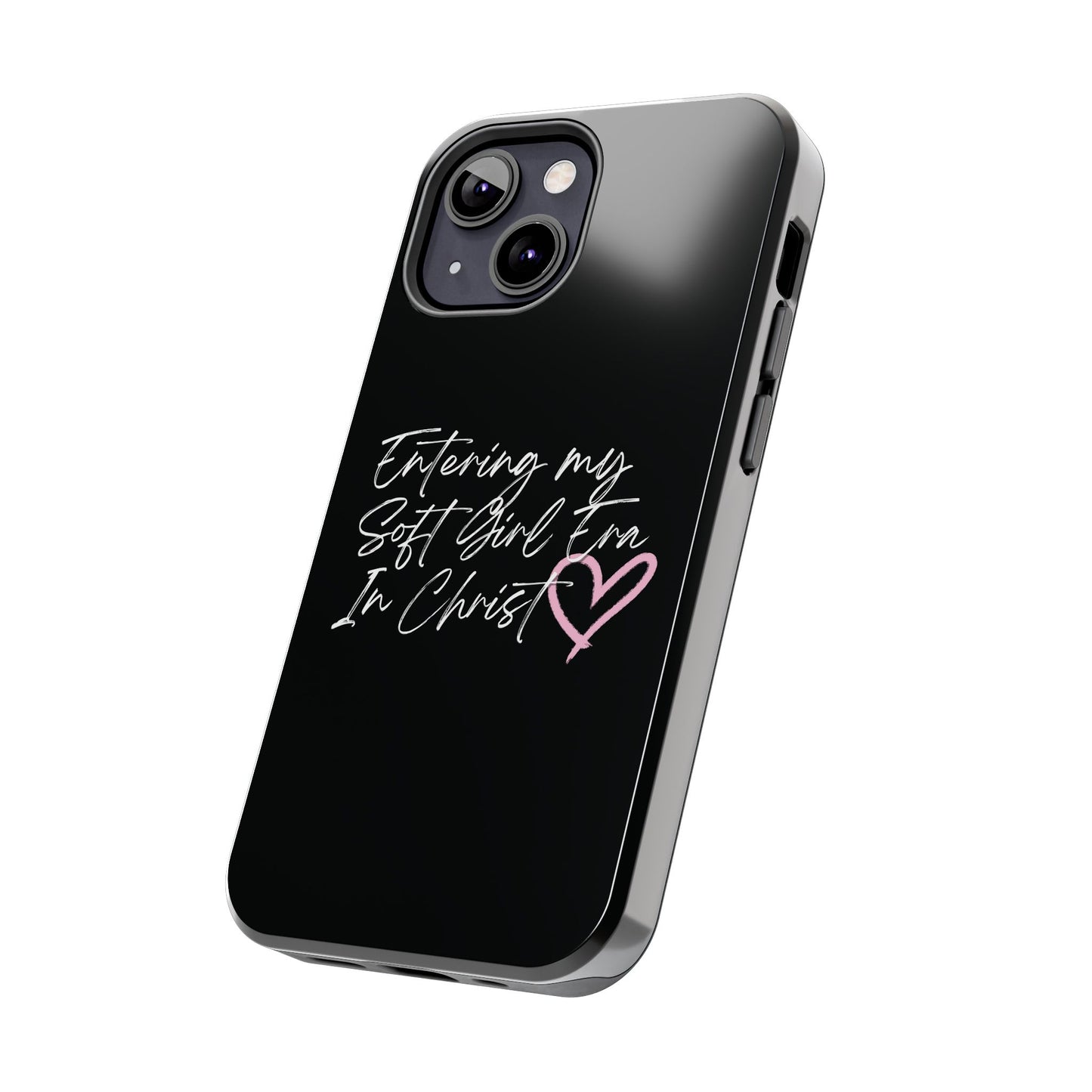 "Soft Girl Era In Christ" Phone Cases