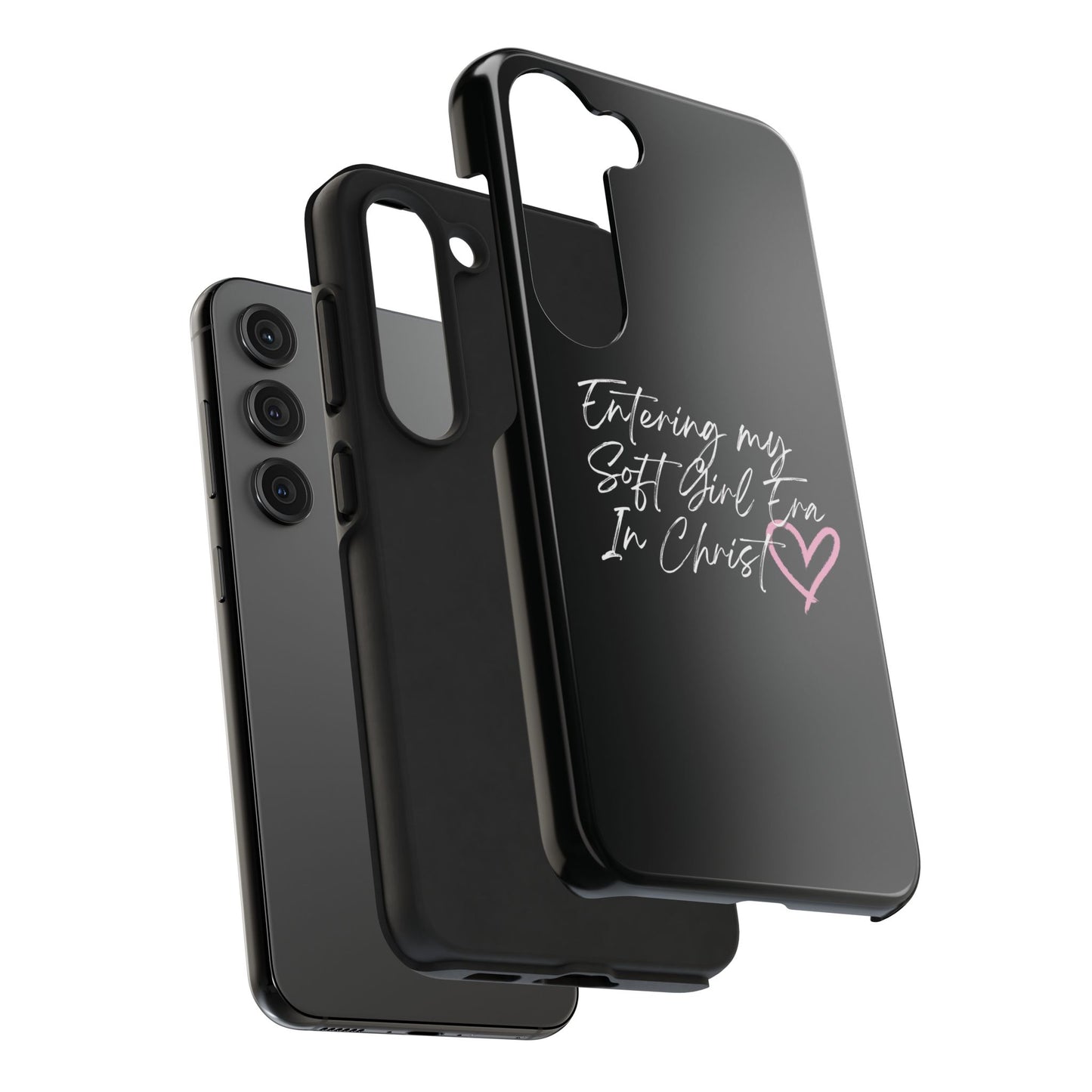 "Soft Girl Era In Christ" Phone Cases